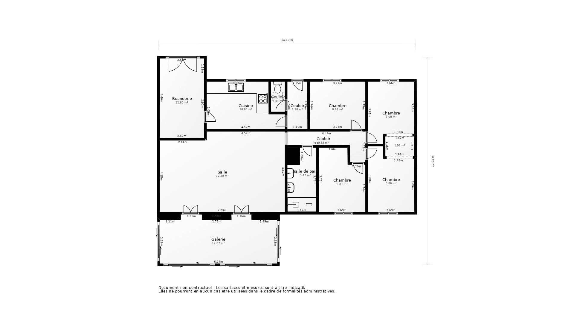 Vente Maison CARBON BLANC - 5 pièces - 117 m² - (33560)