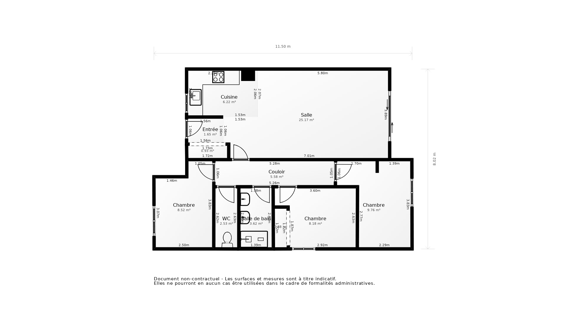 Vente Appartement AMBARES ET LAGRAVE - 4 pièces - 82 m² - (33440)
