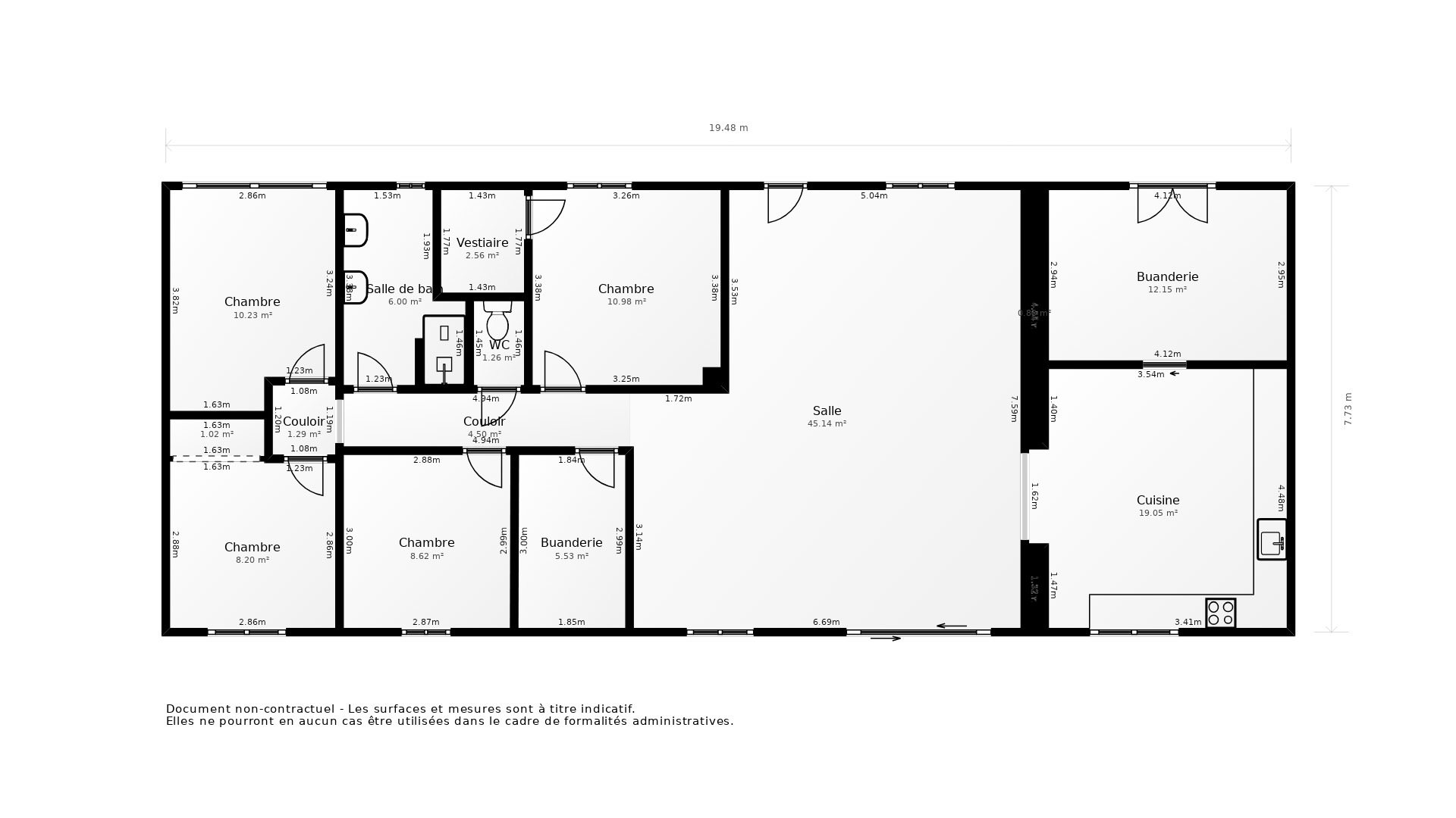 Vente Maison DOMERAT - 5 pièces - 135 m² - (03410)