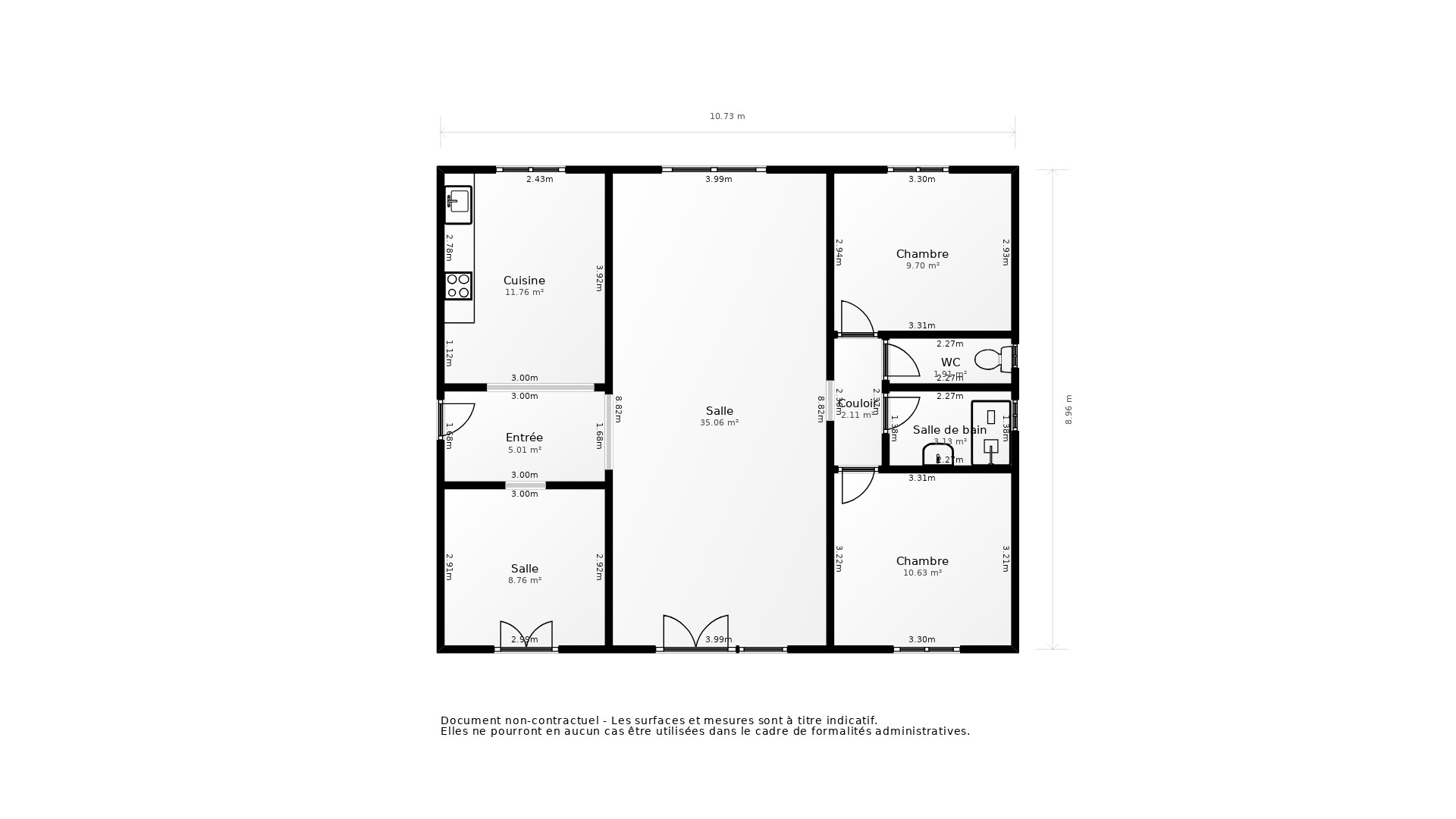 Vente Maison HOUEILLES - 3 pièces - 94 m² - (47420)