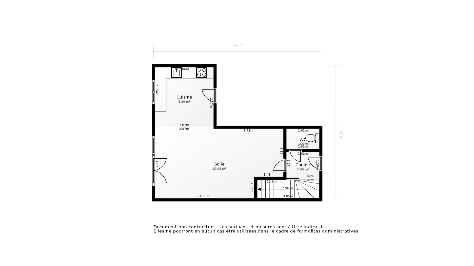 Vente Maison MARTIGNAS SUR JALLE - 4 pièces - 80 m² - (33127)