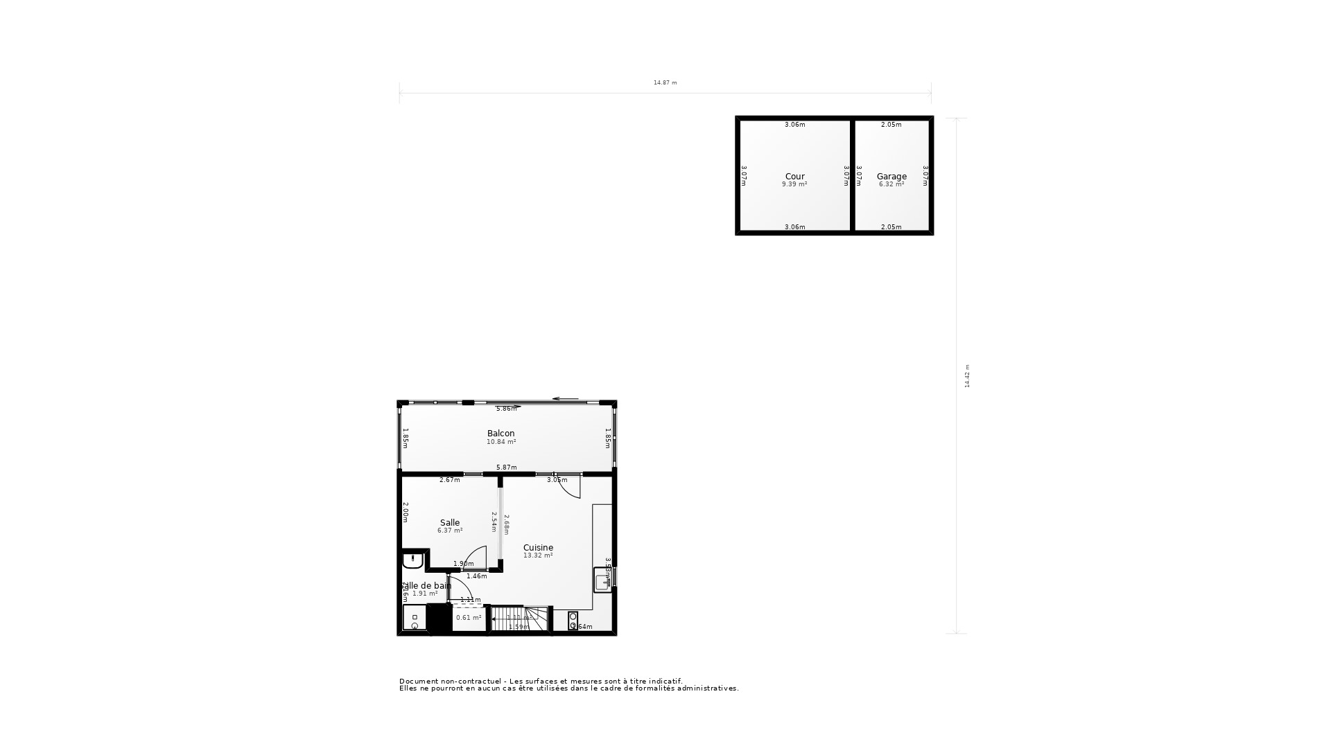 Vente Maison VENDRES - 3 pièces - 45 m² - (34350)