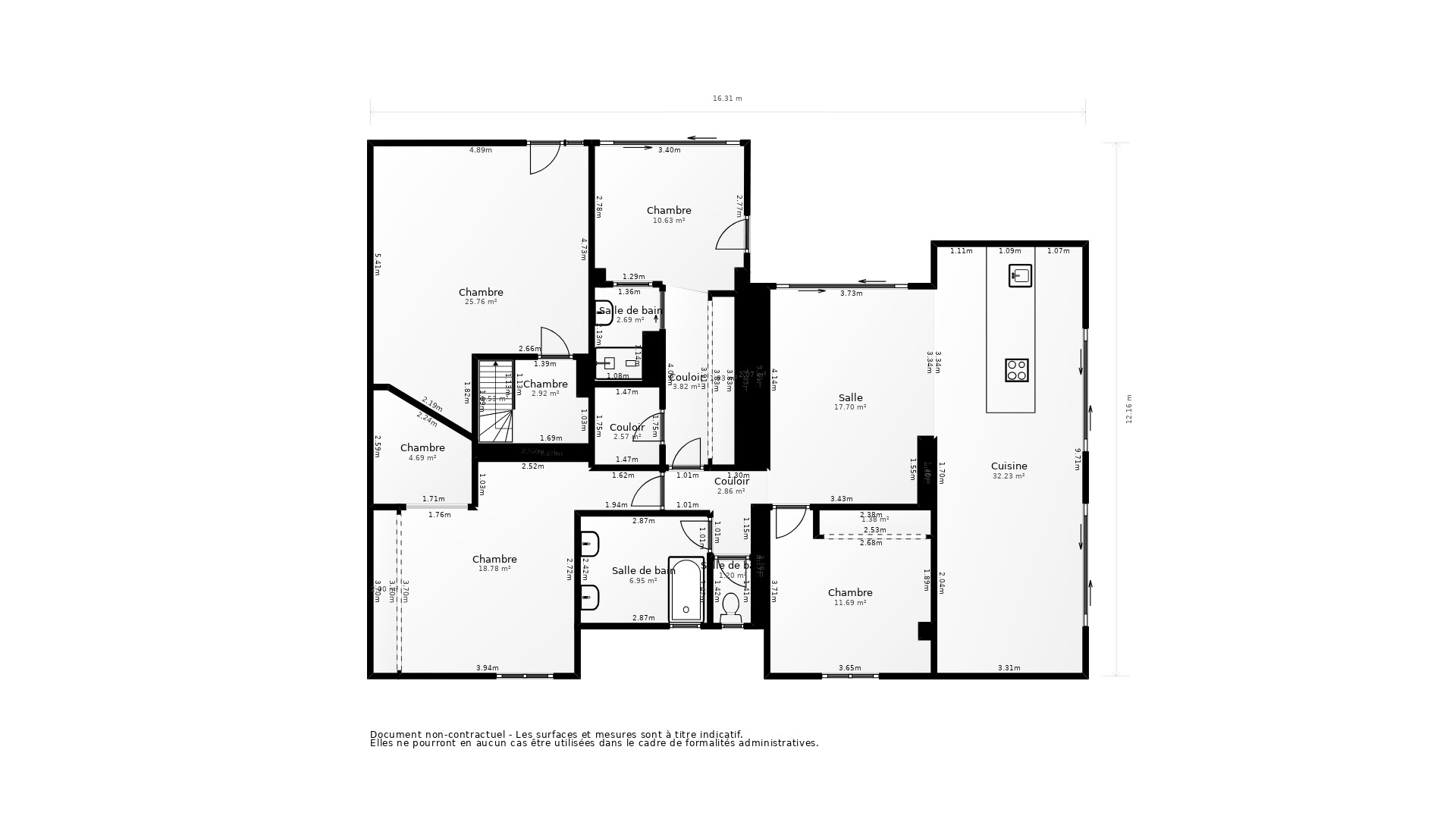 Vente Maison POMPIGNAC - 8 pièces - 254 m² - (33370)
