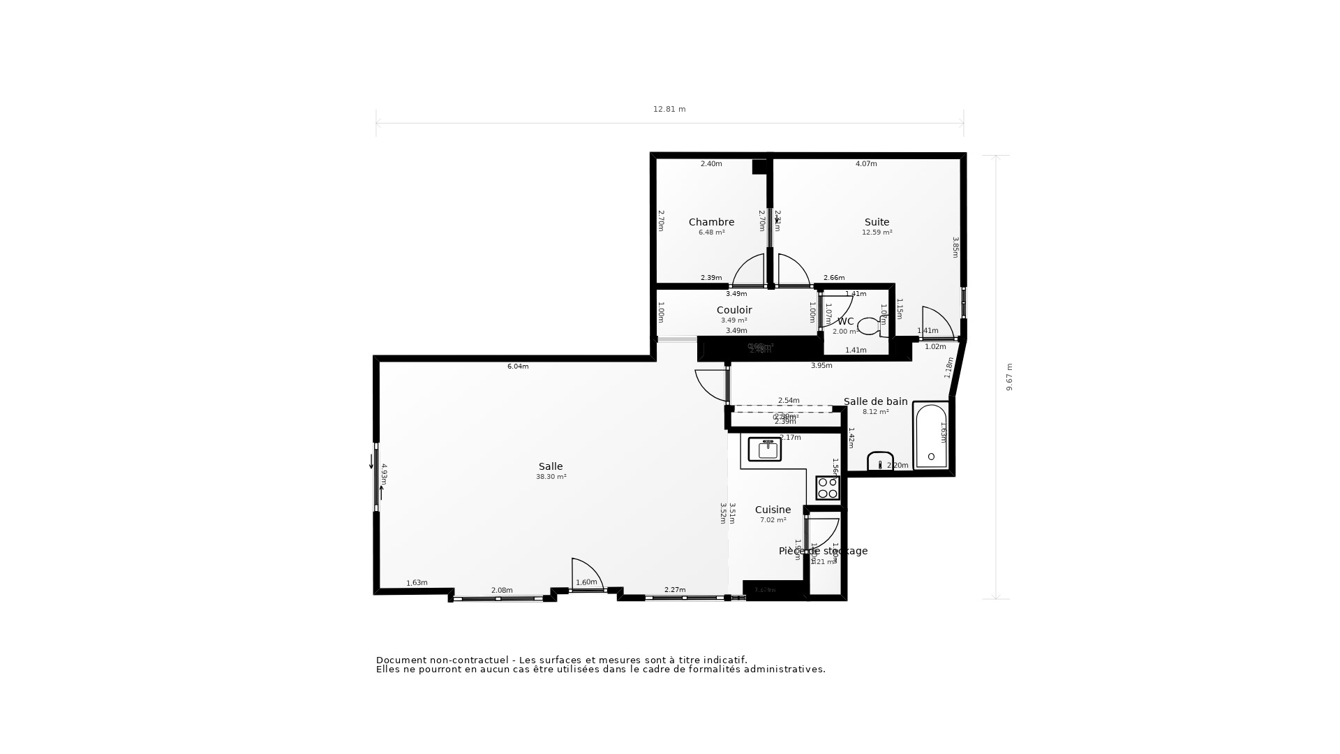 Vente Appartement INZINZAC LOCHRIST - 3 pièces - 88 m² - (56650)