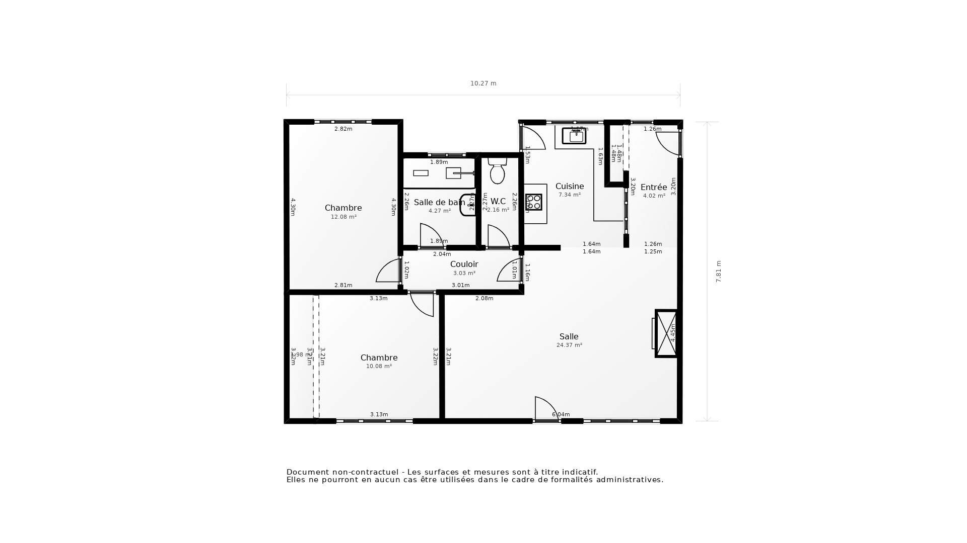 Vente Appartement LORIENT - 3 pièces - 75 m² - (56100)