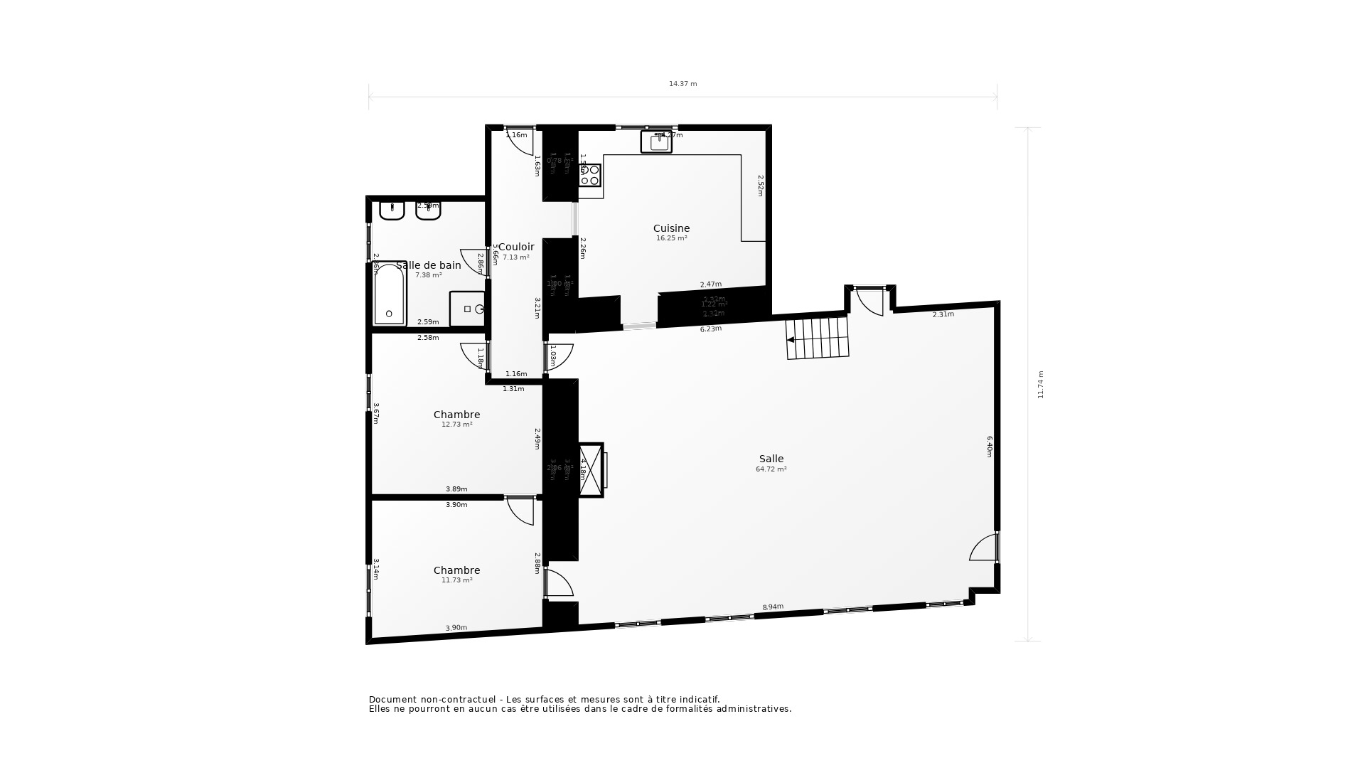 Vente Maison MASSERET - 4 pièces - 125 m² - (19510)