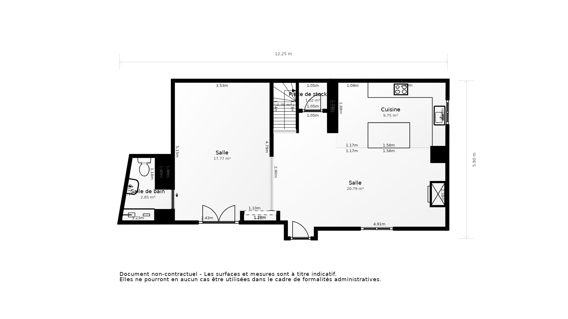 Vente Maison TARSACQ - 5 pièces - 107 m² - (64360)