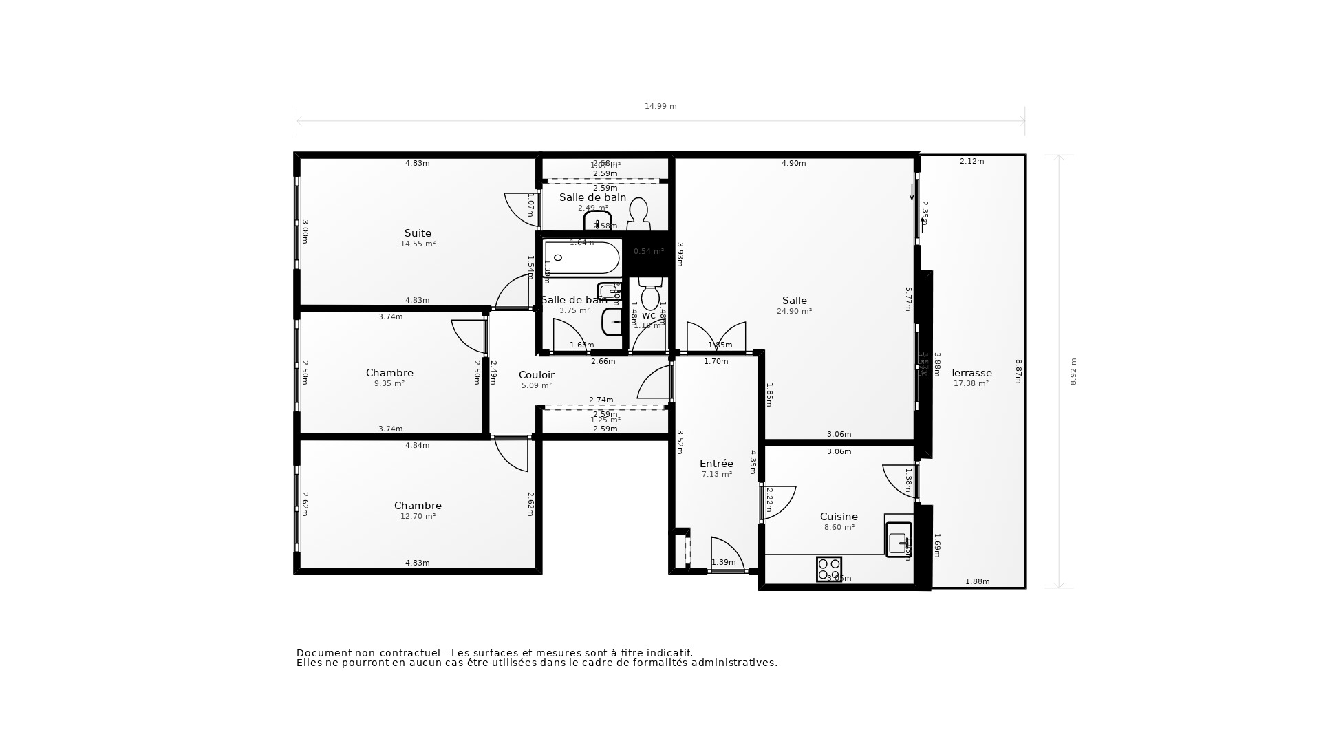 Vente Appartement LYON 09 - 4 pièces - 100 m² - (69009)