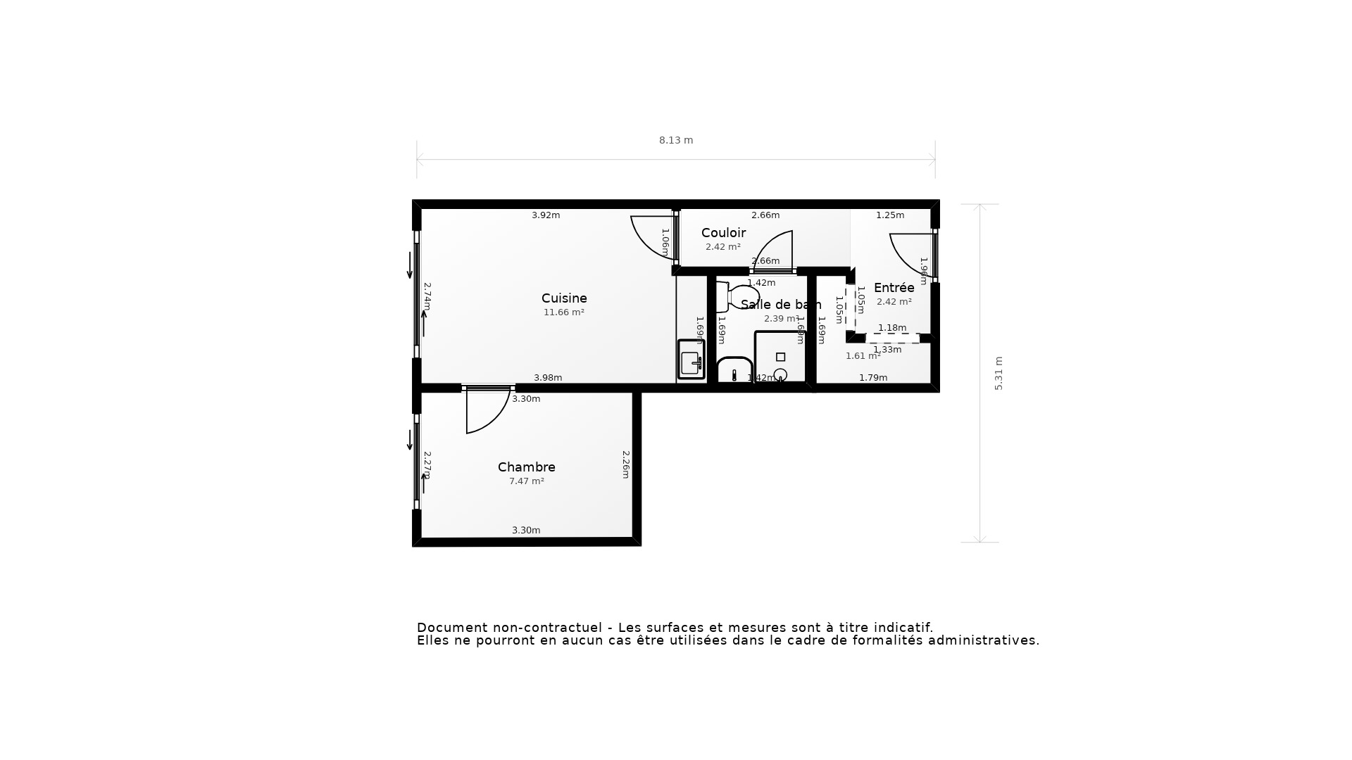 Vente Appartement ARCACHON - 2 pièces - 30 m² - (33120)