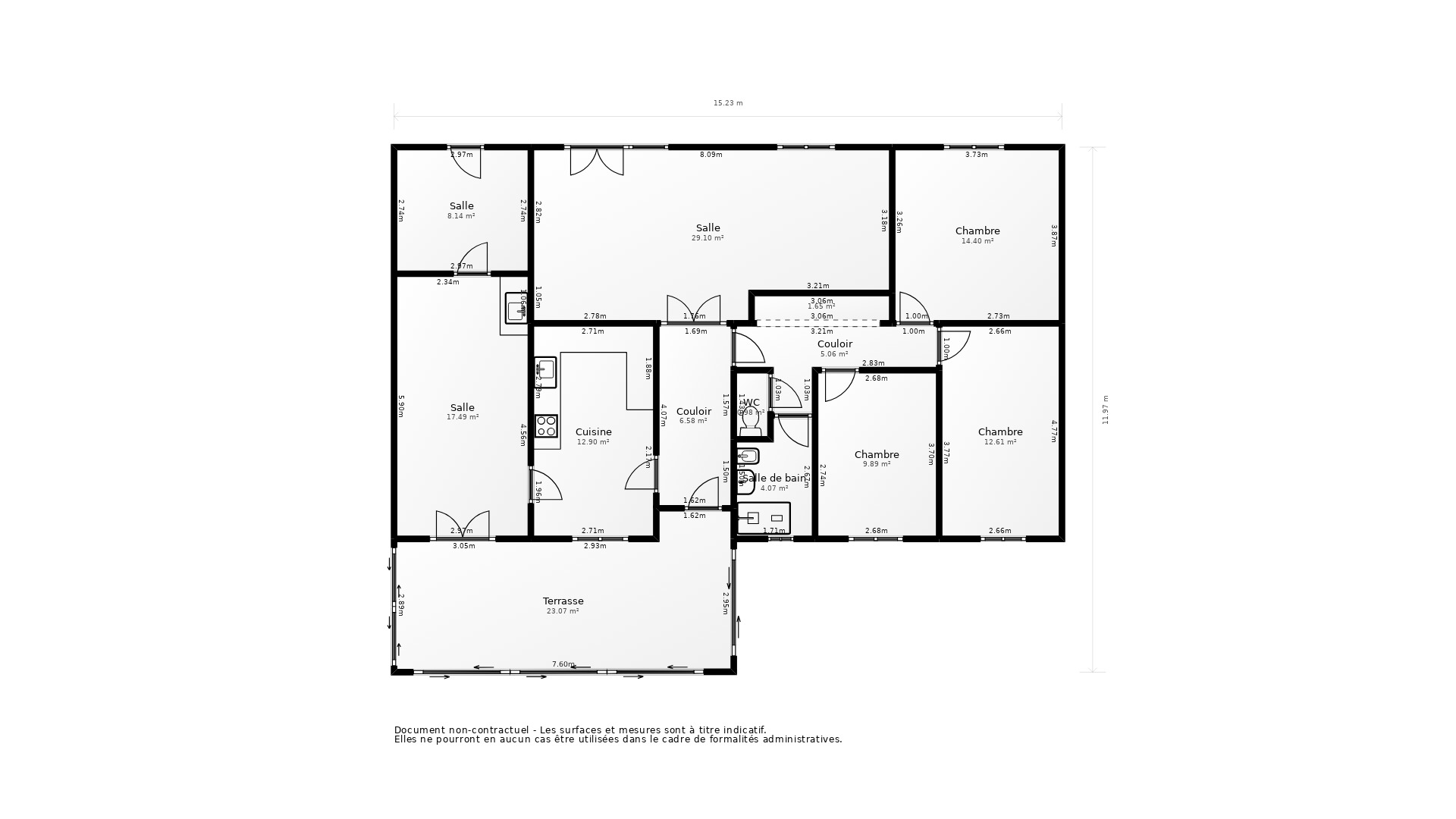Vente Maison PINSAGUEL - 4 pièces - 113 m² - (31120)