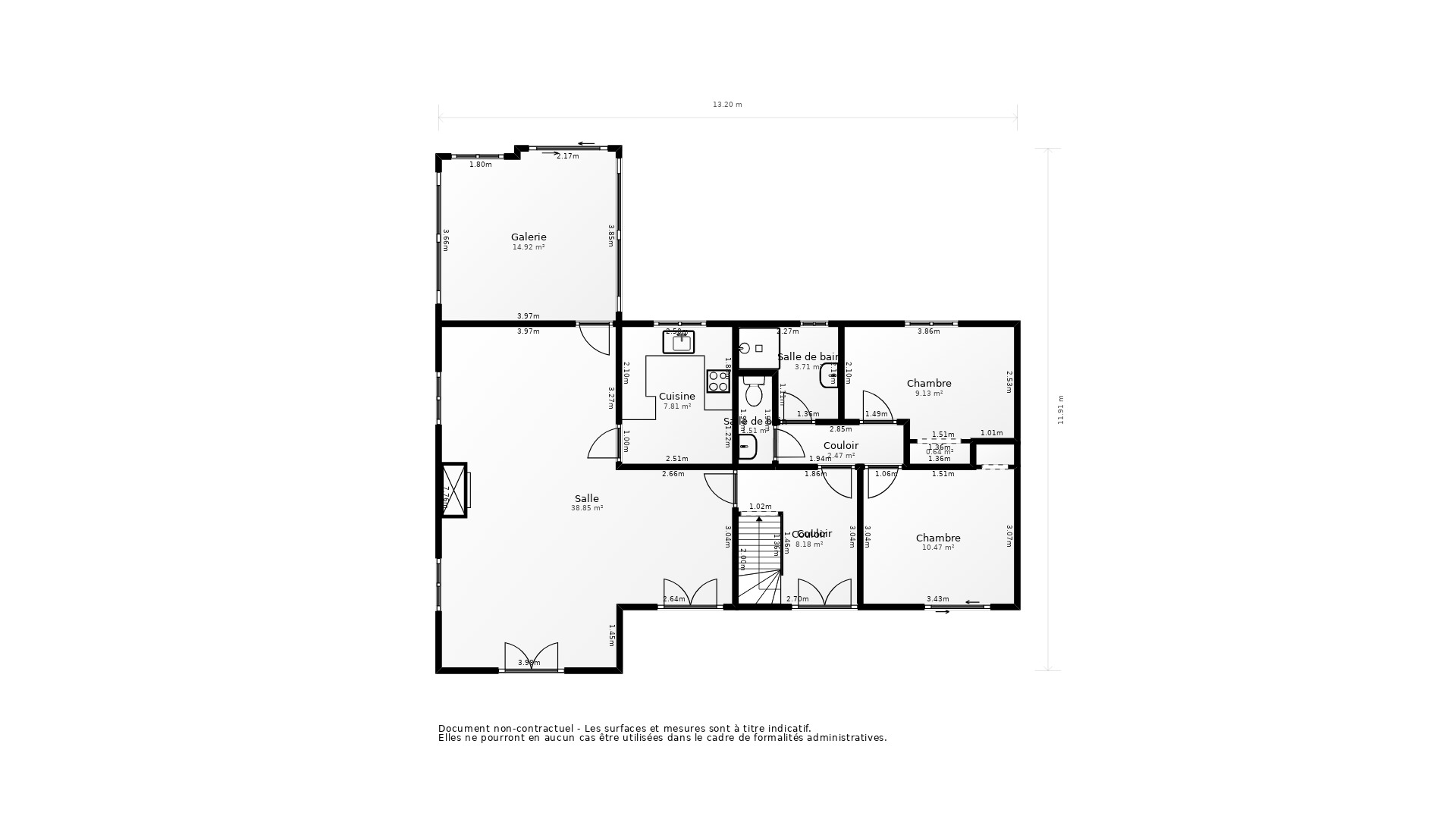 Vente Maison EPEIGNE LES BOIS - 6 pièces - 150 m² - (37150)