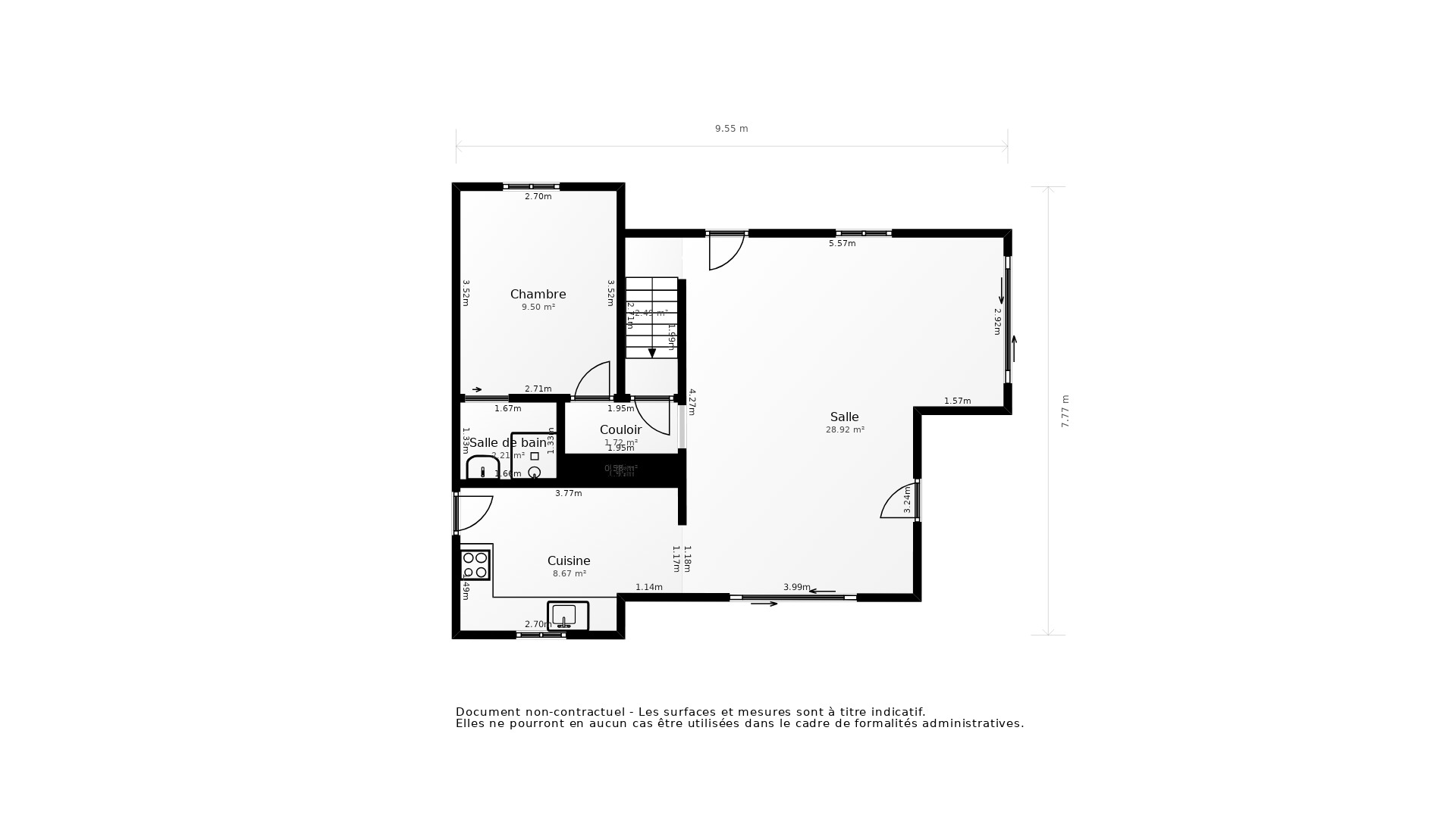 Vente Maison ST MARTIN DES CHAMPS - 5 pièces - 103 m² - (29600)
