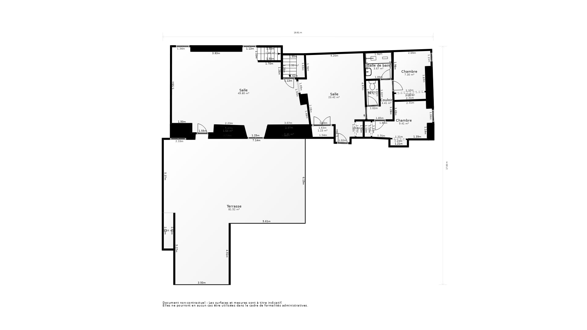 Vente Maison BEAULIEU SUR DORDOGNE - 13 pièces - 340 m² - (19120)