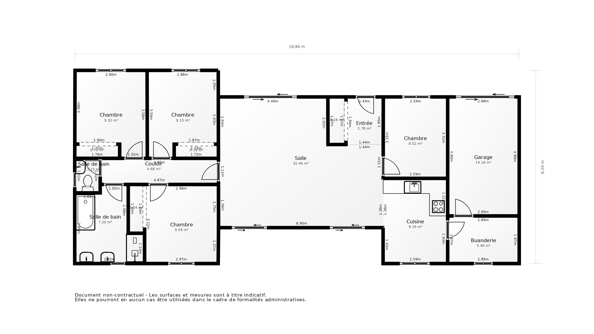 Vente Maison ST AVIT ST NAZAIRE - 5 pièces - 105 m² - (33220)