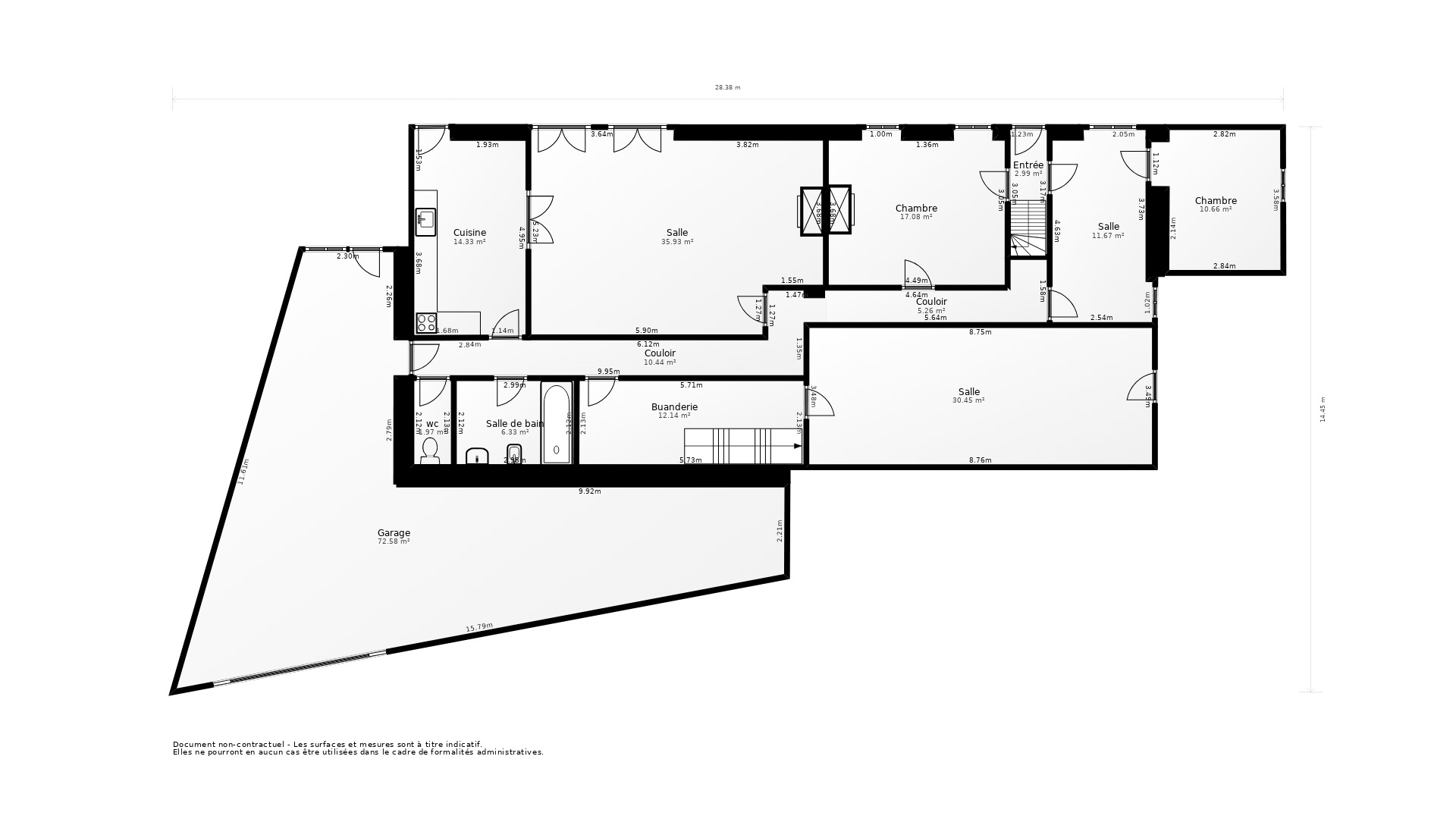 Vente Maison ST AMAND MONTROND - 7 pièces - 160 m² - (18200)