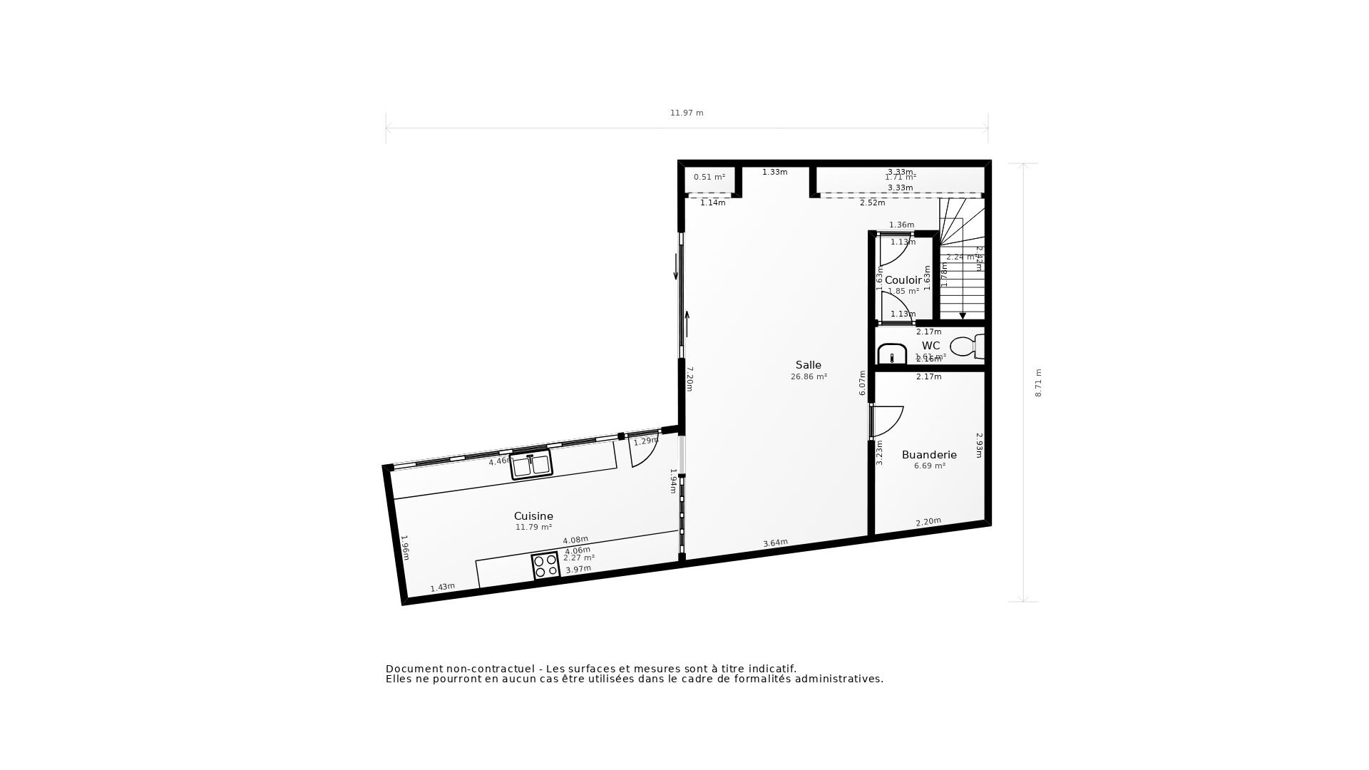 Vente Maison CHATEAUROUX - 4 pièces - 110 m² - (36000)