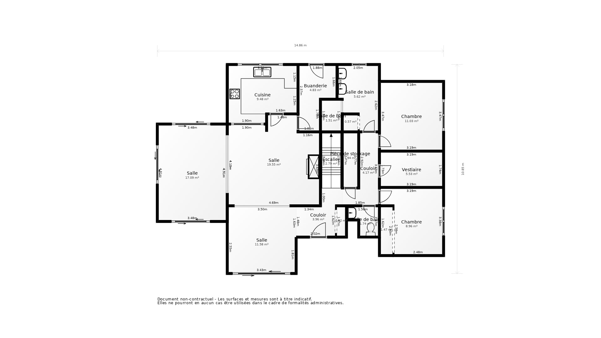 Vente Maison AUDENGE - 7 pièces - 182 m² - (33980)