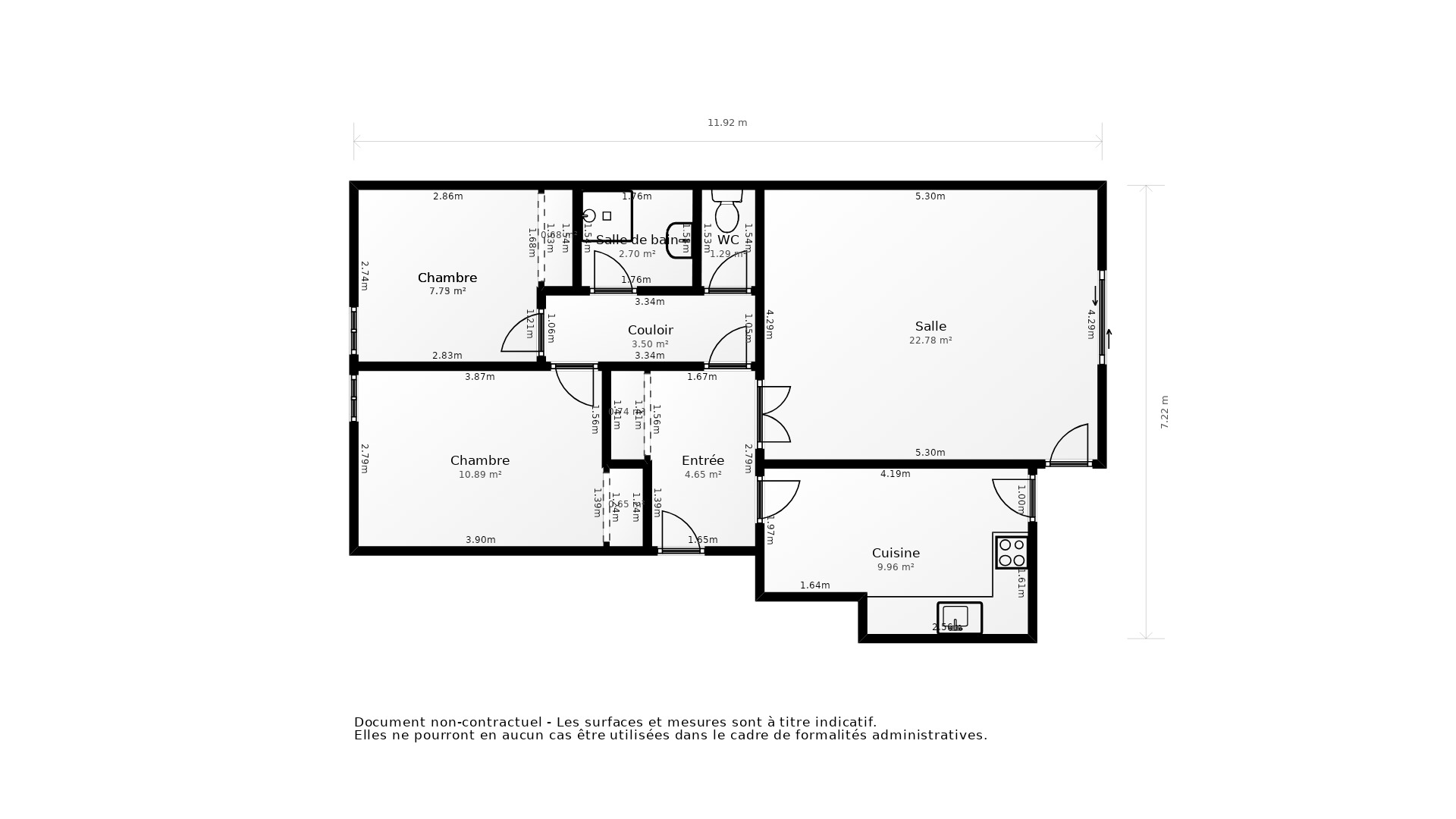 Vente Appartement AMBOISE - 4 pièces - 77 m² - (37400)