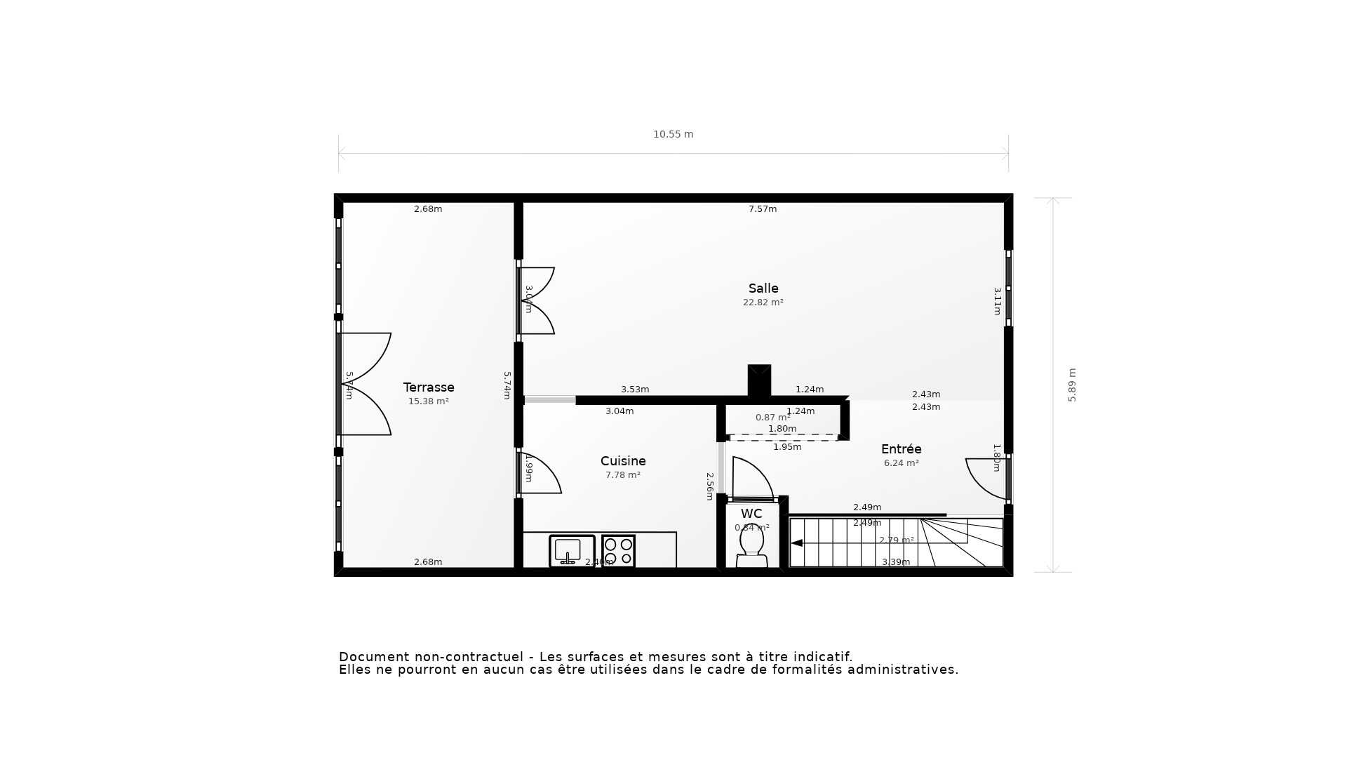 Vente Maison MANTES LA JOLIE - 3 pièces - 80 m² - (78200)