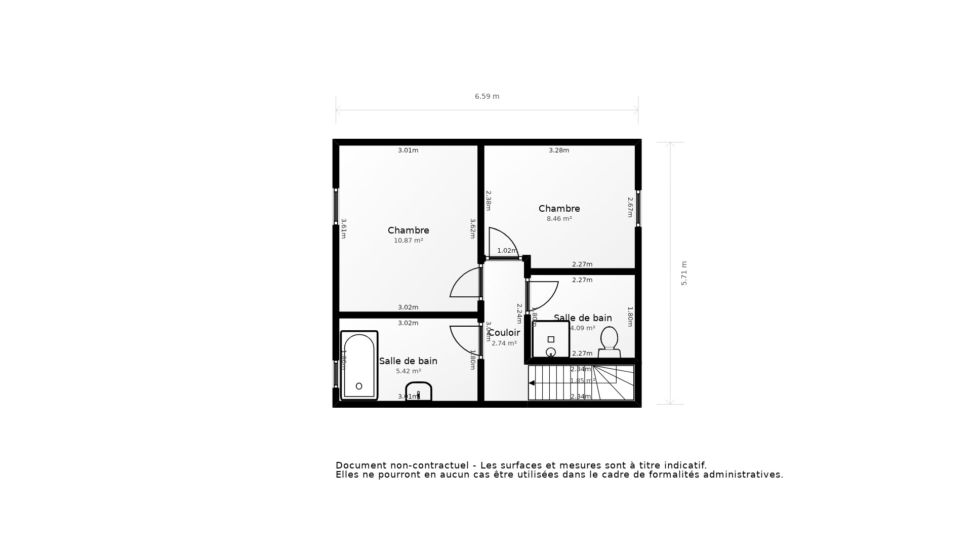 Vente Maison MANTES LA JOLIE - 3 pièces - 80 m² - (78200)