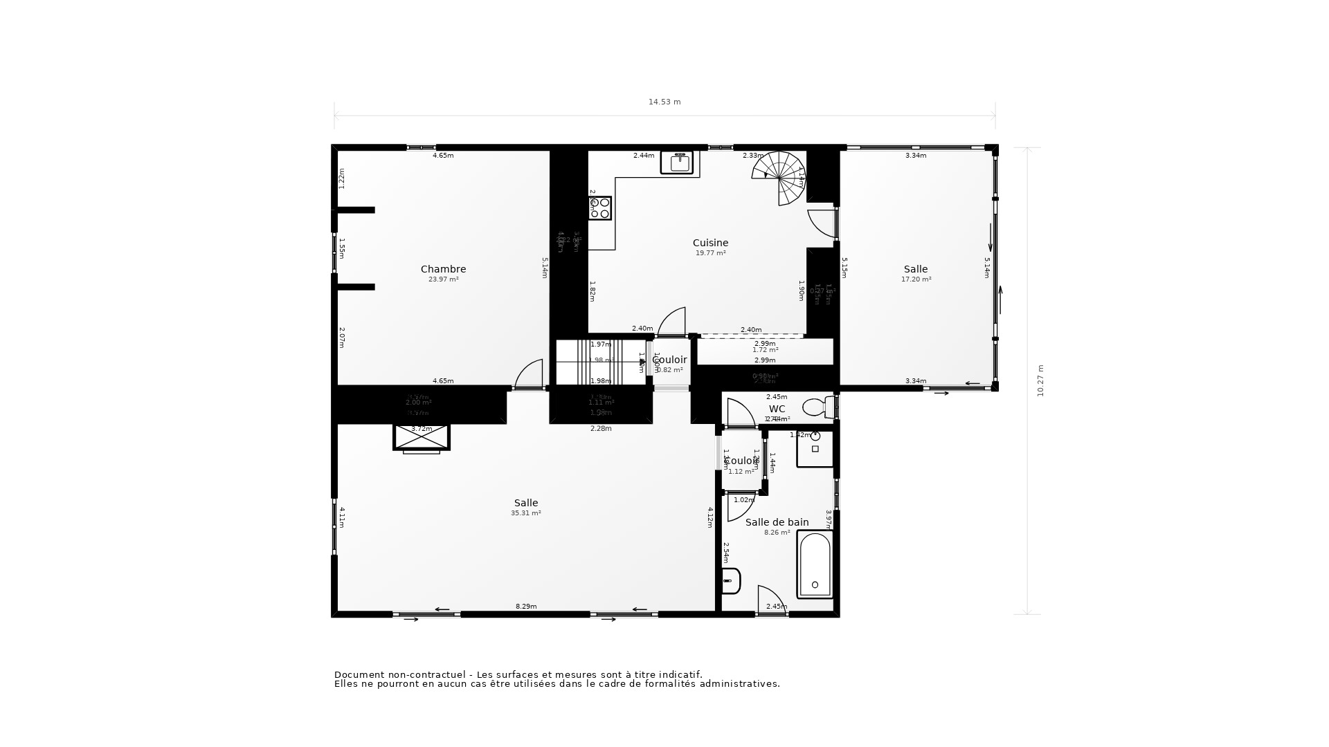Vente Maison GRAND BRASSAC - 6 pièces - 135 m² - (24350)