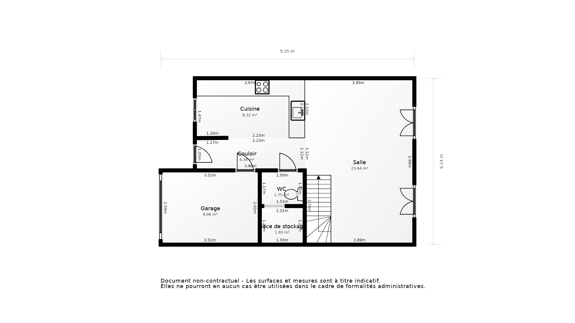 Vente Maison GRATENTOUR - 4 pièces - 84 m² - (31150)