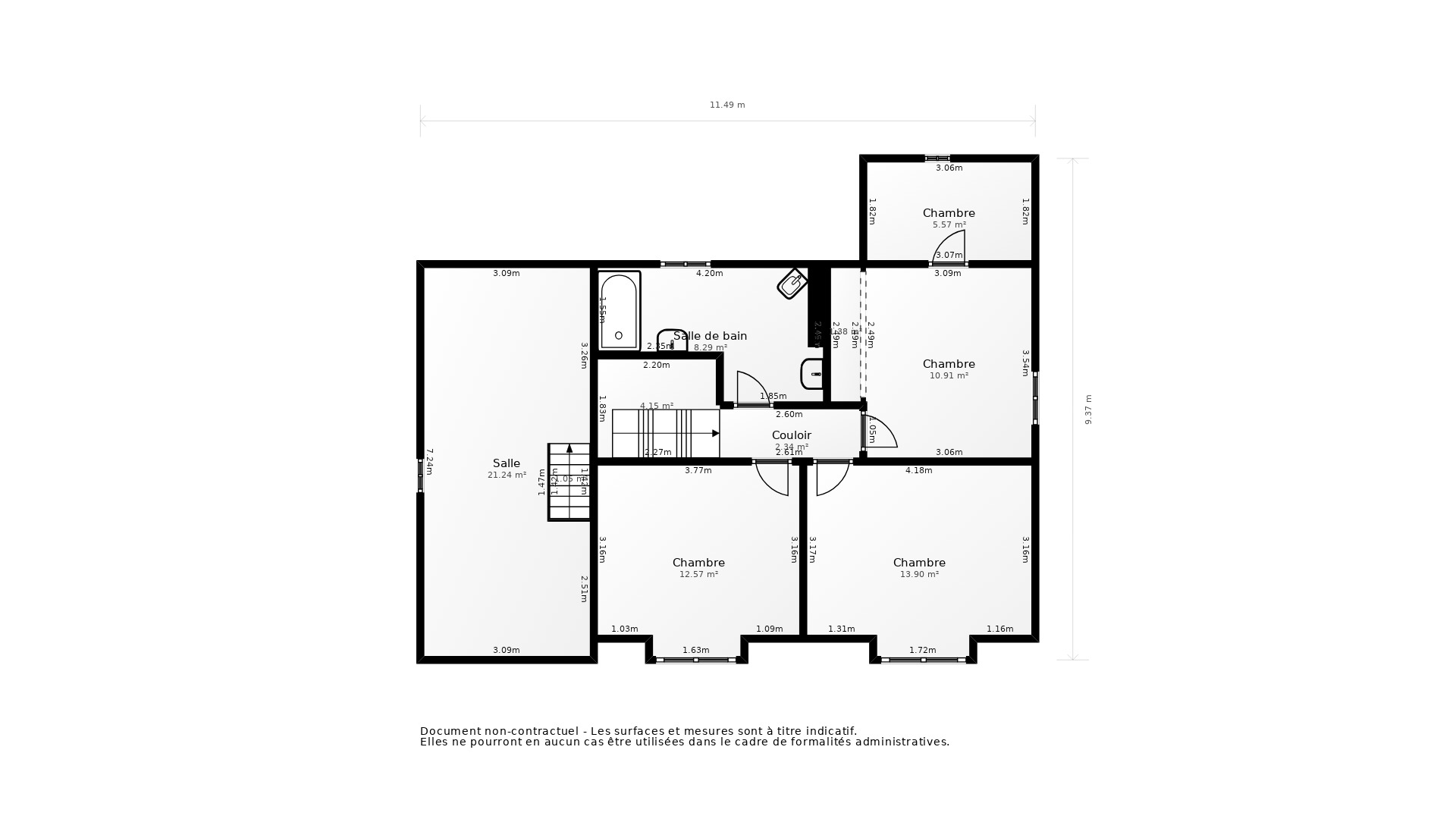 Vente Maison ST SAUVEUR - 6 pièces - 115 m² - (29400)