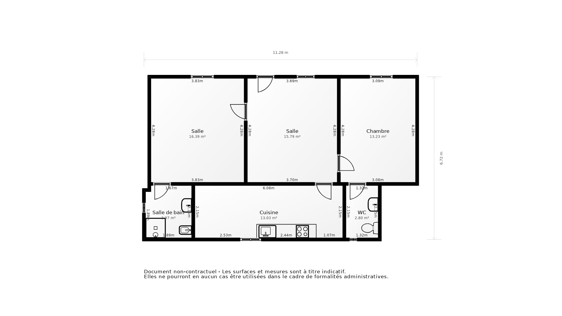 Vente Maison LEOGNAN - 3 pièces - 72 m² - (33850)