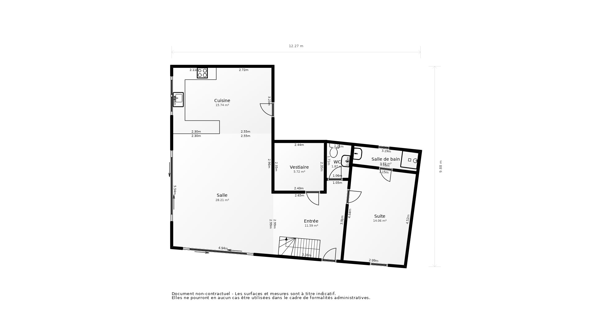 Vente Maison MALVILLE - 6 pièces - 122,1 m² - (44260)