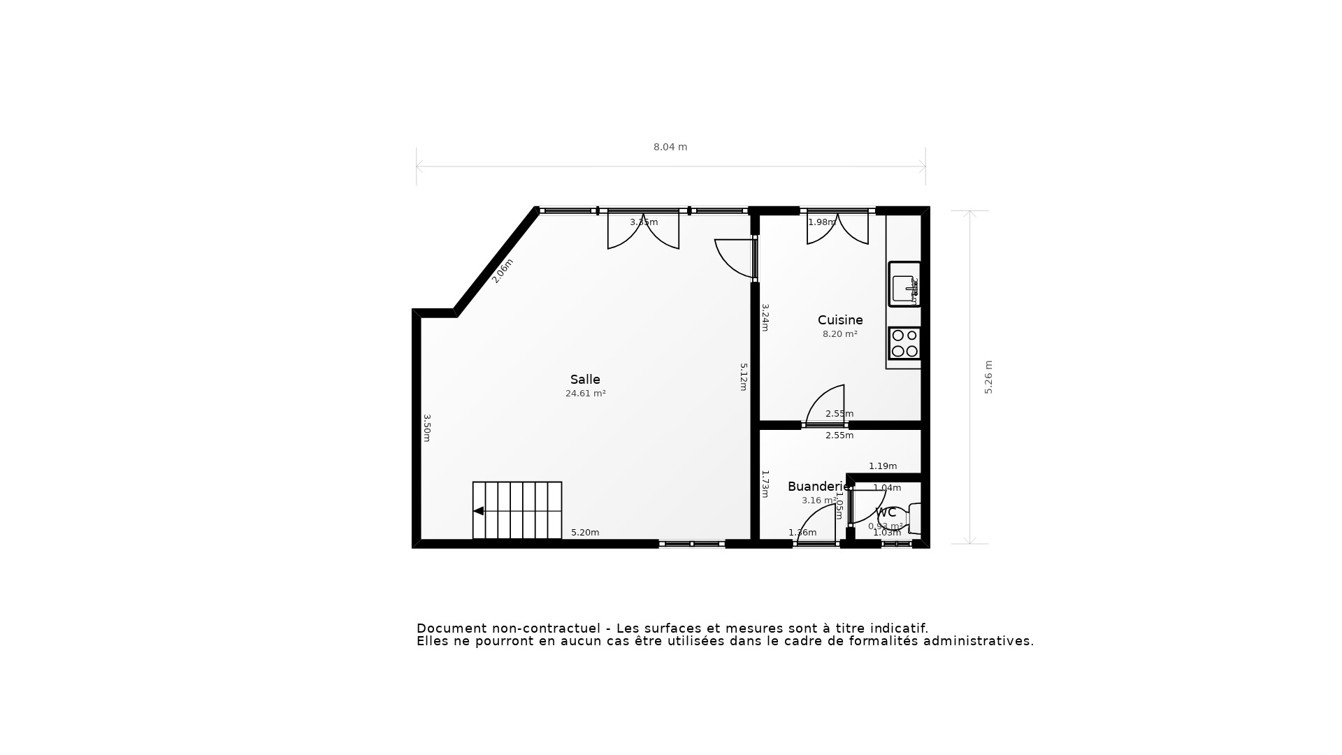 Vente Maison LA TREMBLADE - 4 pièces - 90 m² - (17390)