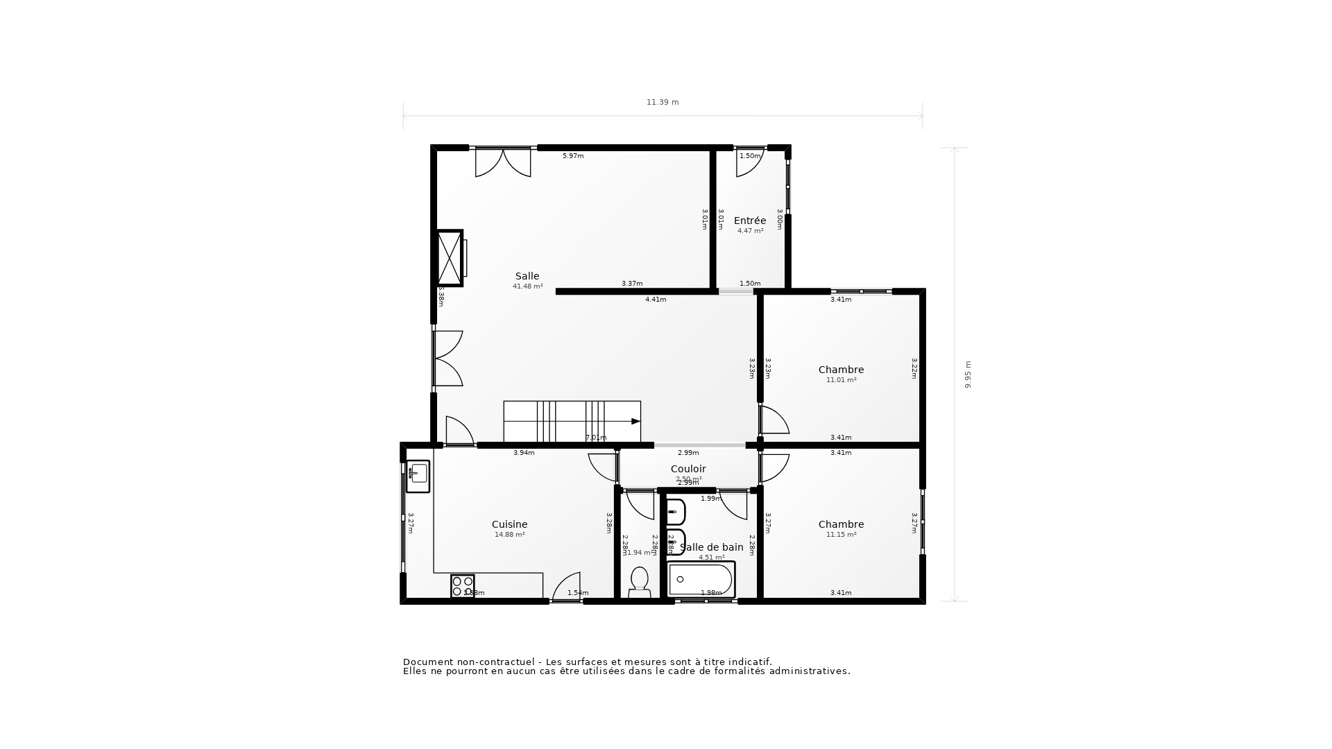 Vente Maison ST PIERRE DU MONT - 6 pièces - 133 m² - (40280)