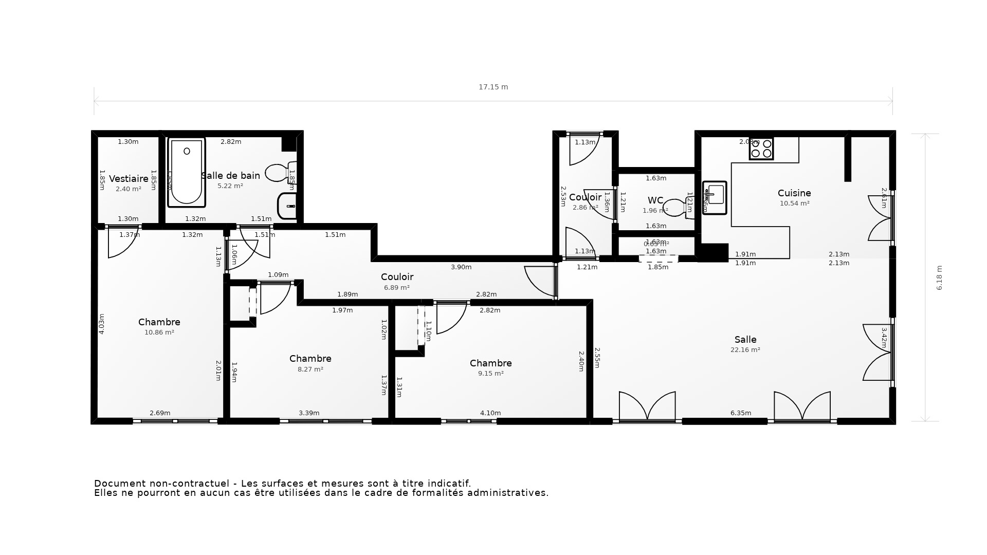 Vente Appartement BORDEAUX - 4 pièces - 85 m² - (33800)
