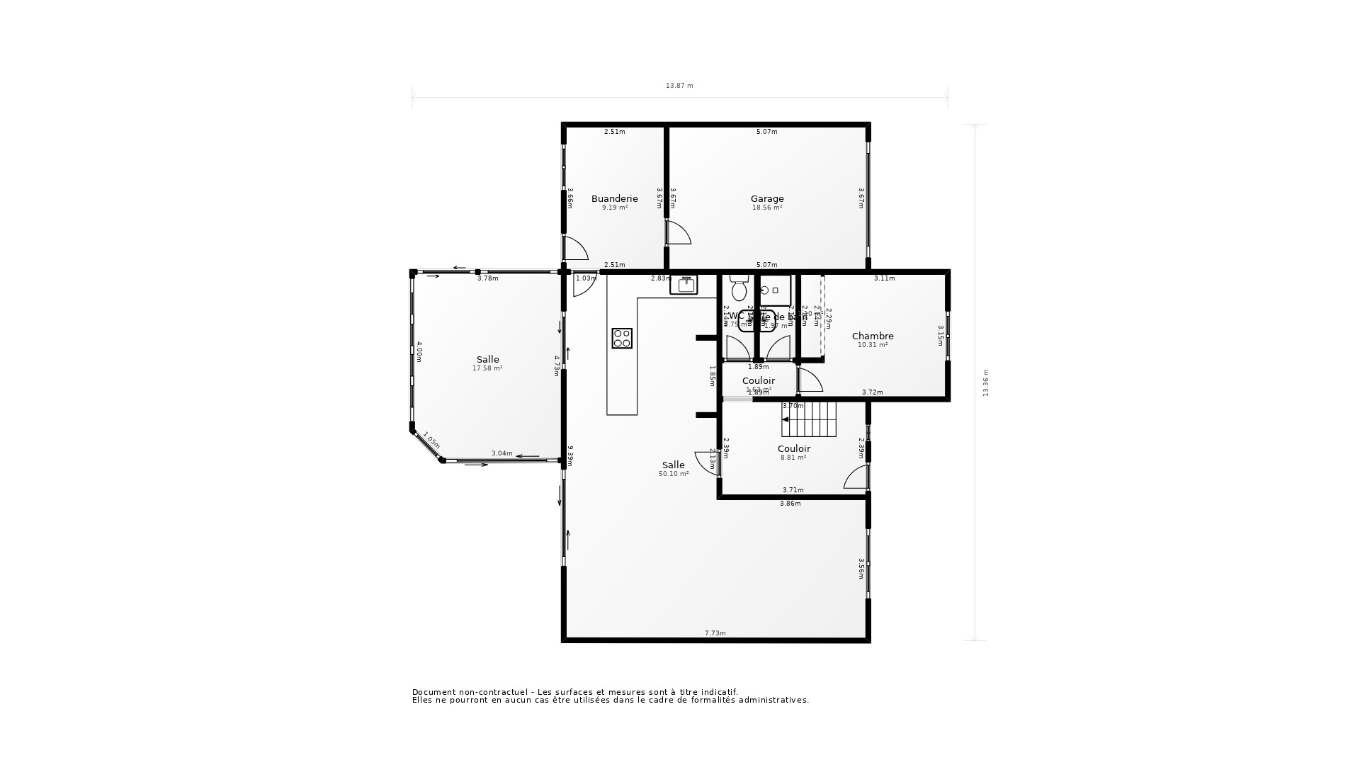 Vente Maison GUIPAVAS - 7 pièces - 157 m² - (29490)