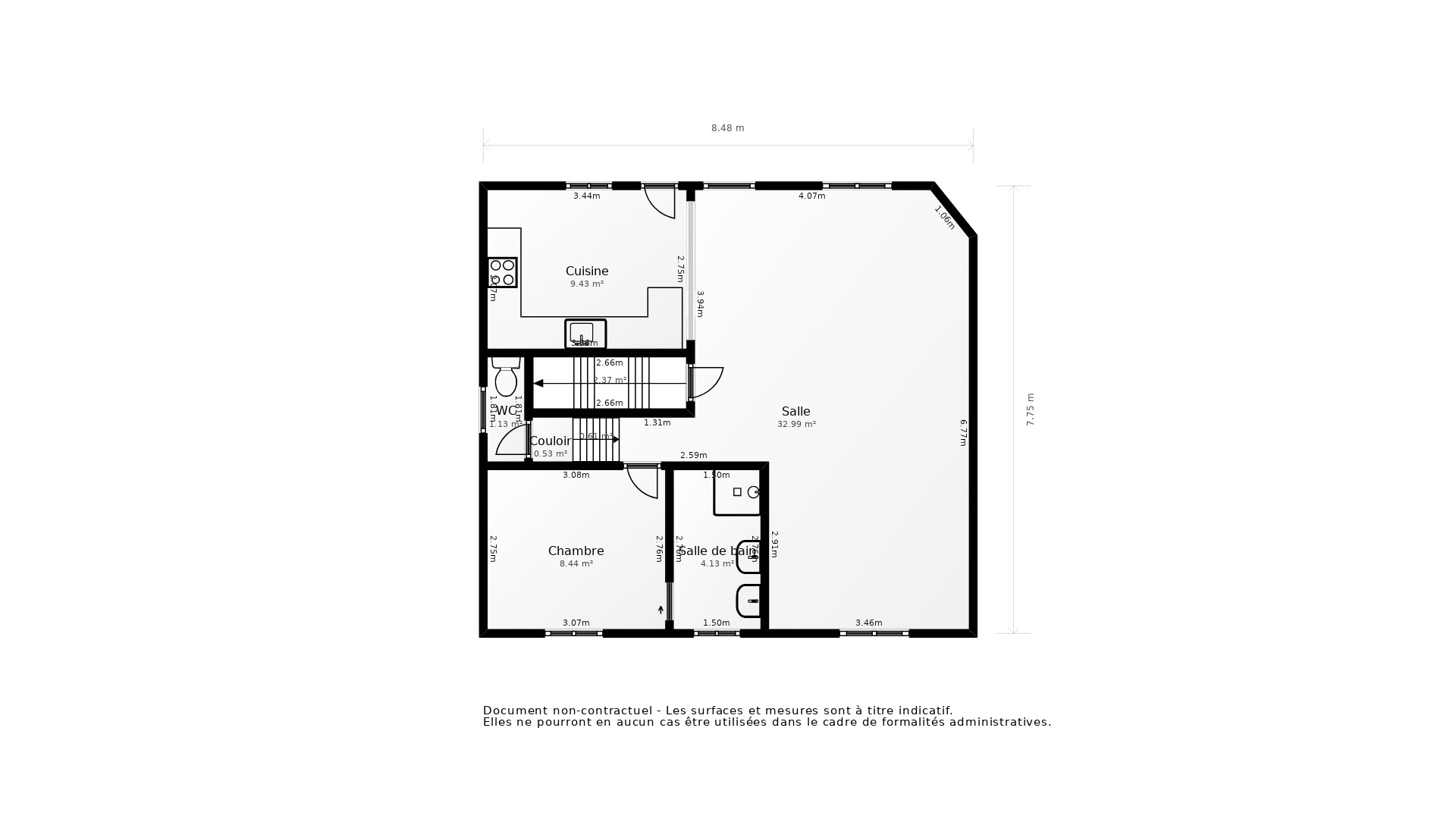 Vente Maison GUERET - 5 pièces - 115 m² - (23000)