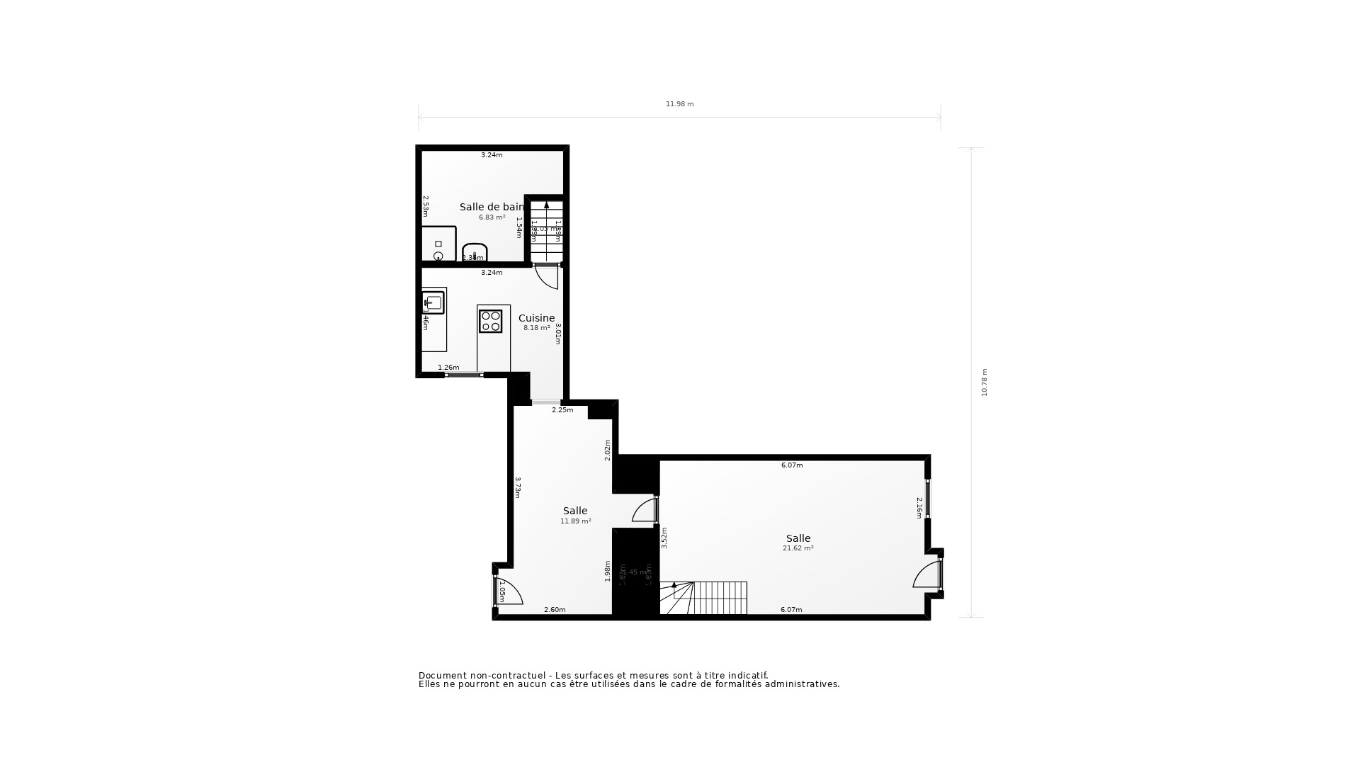 Vente Maison COUERON - 3 pièces - 80 m² - (44220)