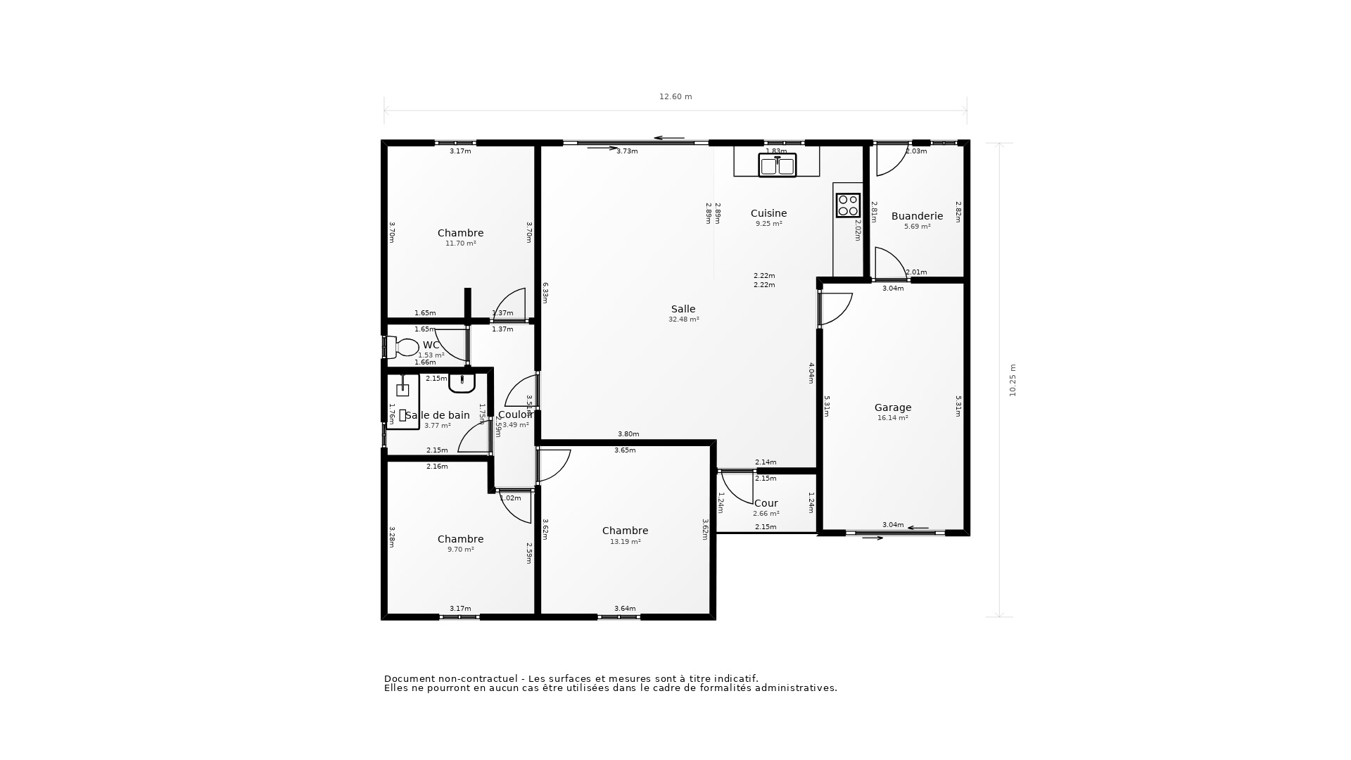 Vente Maison ST SIMON DE BORDES - 4 pièces - 90 m² - (17500)