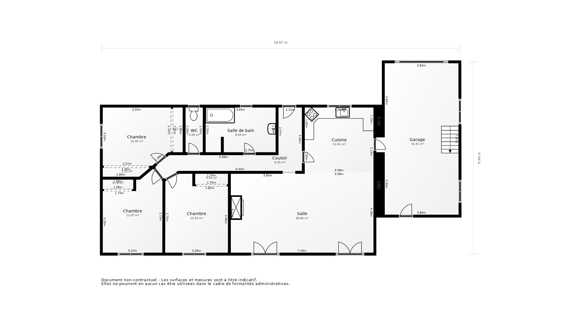 Vente Maison CASTEL SARRAZIN - 4 pièces - 93 m² - (40330)