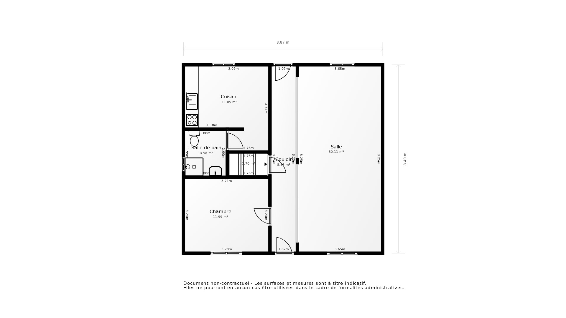 Vente Maison MARANS - 4 pièces - 95 m² - (17230)