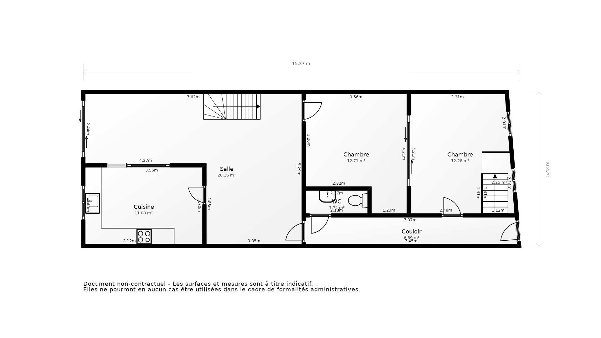 Vente Maison BORDEAUX - 5 pièces - 124 m² - (33800)
