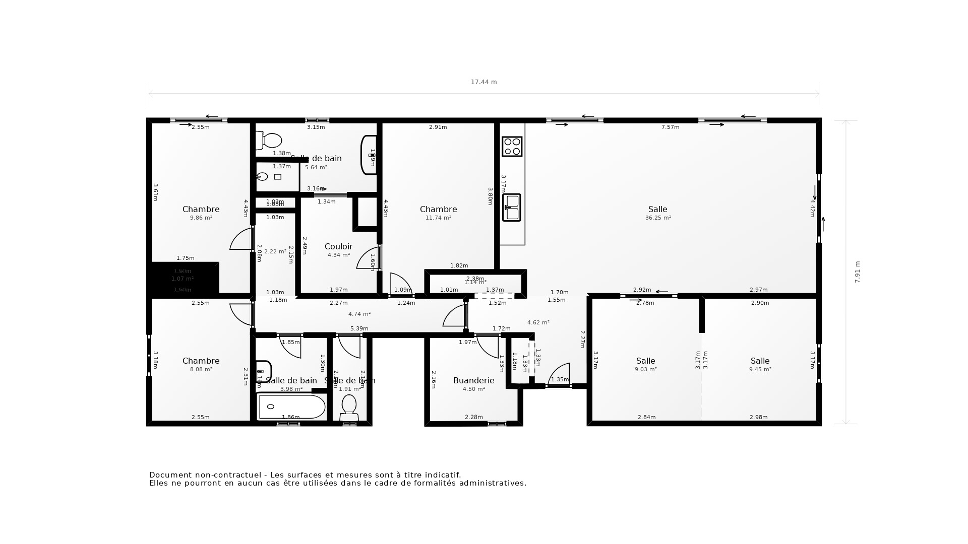 Vente Maison ST CAPRAIS DE BORDEAUX - 5 pièces - 134 m² - (33880)
