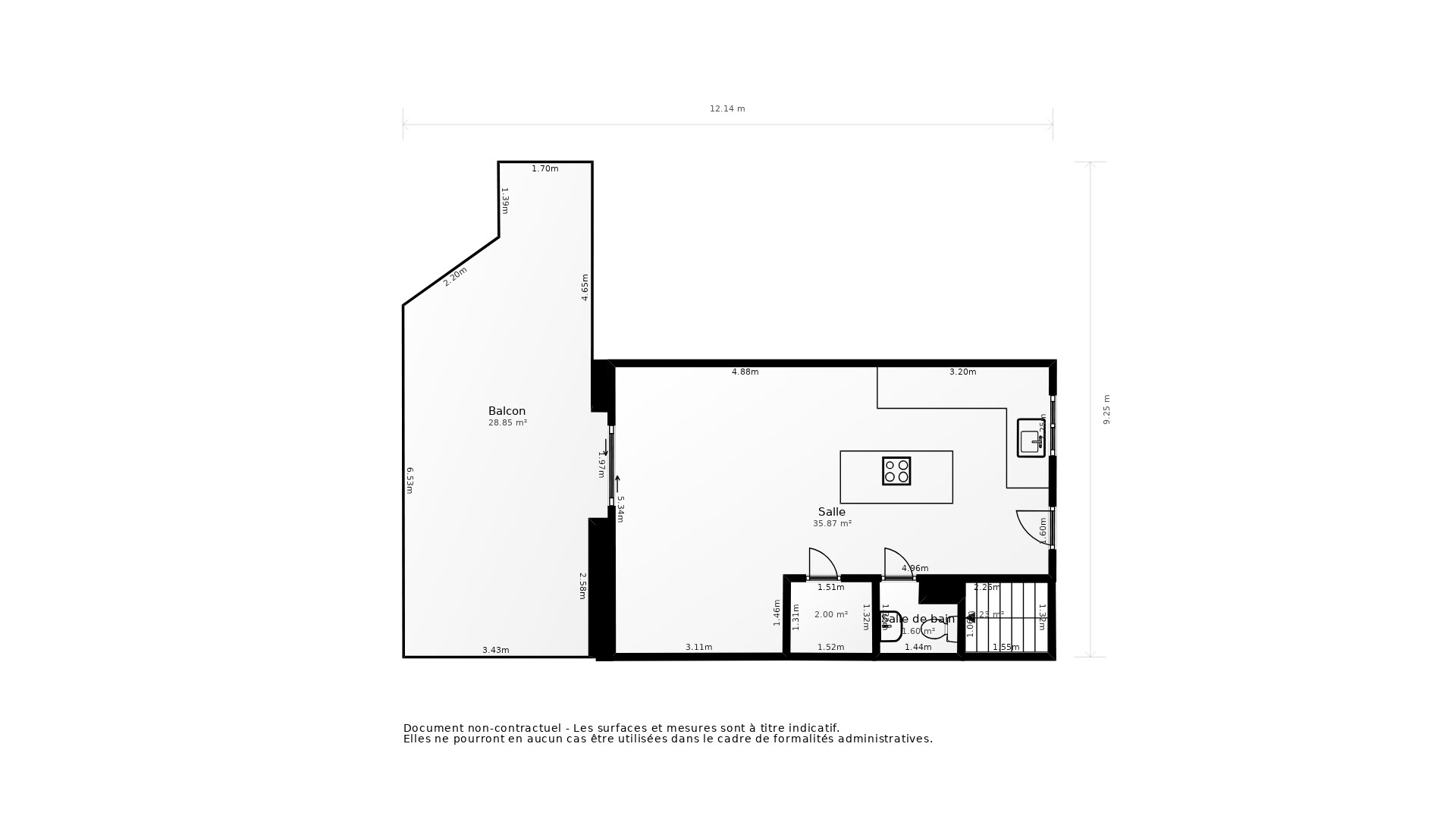 Vente Maison BRON - 3 pièces - 80 m² - (69500)