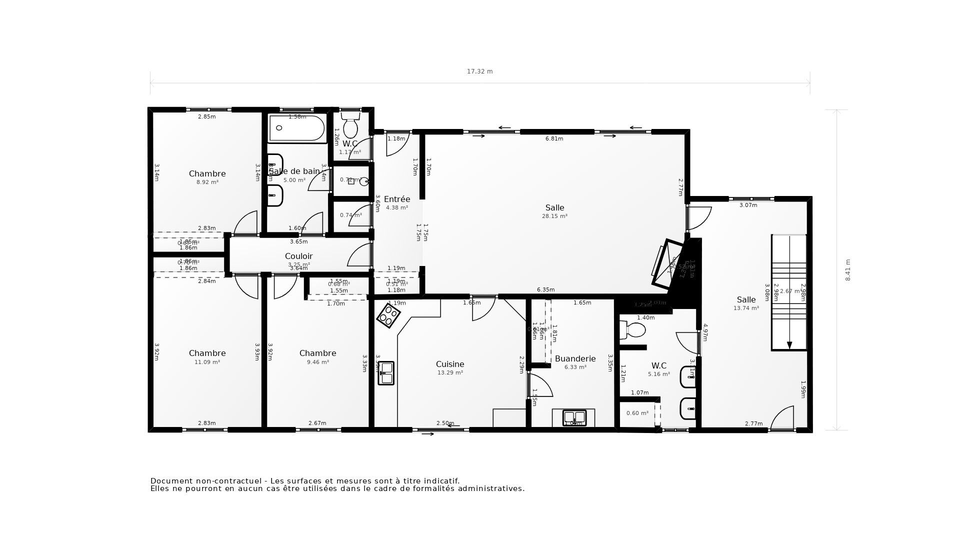 Vente Maison PONS - 5 pièces - 123 m² - (17800)