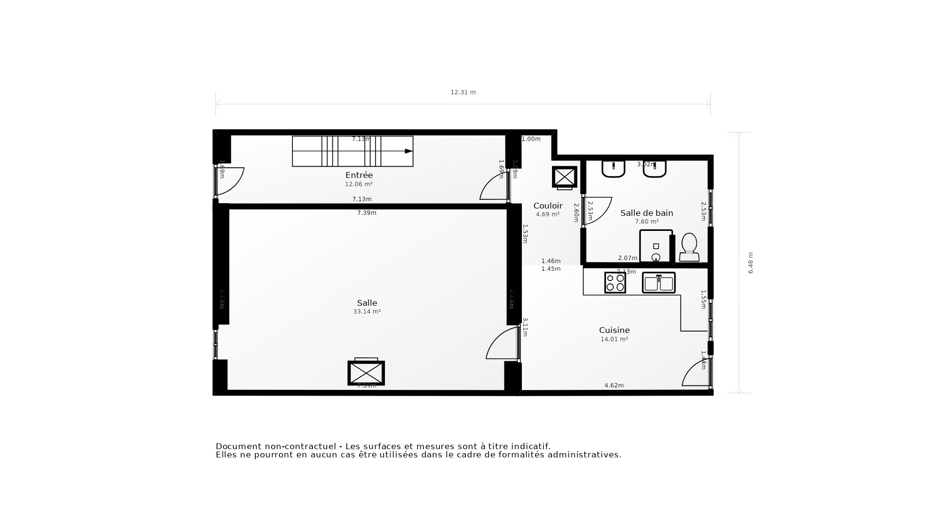 Vente Maison LA ROCHELLE - 3 pièces - 84 m² - (17000)