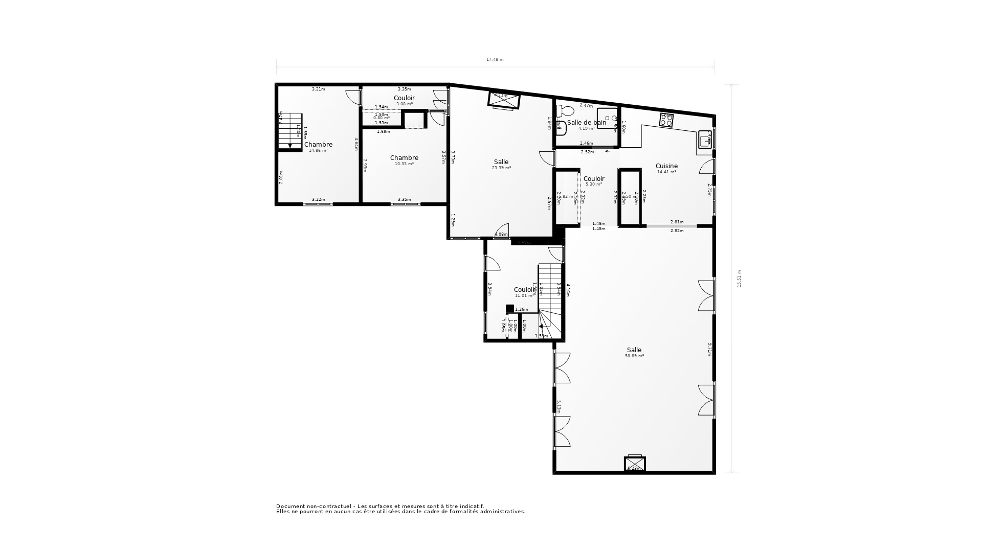 Vente Maison BUSSAC SUR CHARENTE - 9 pièces - 218 m² - (17100)