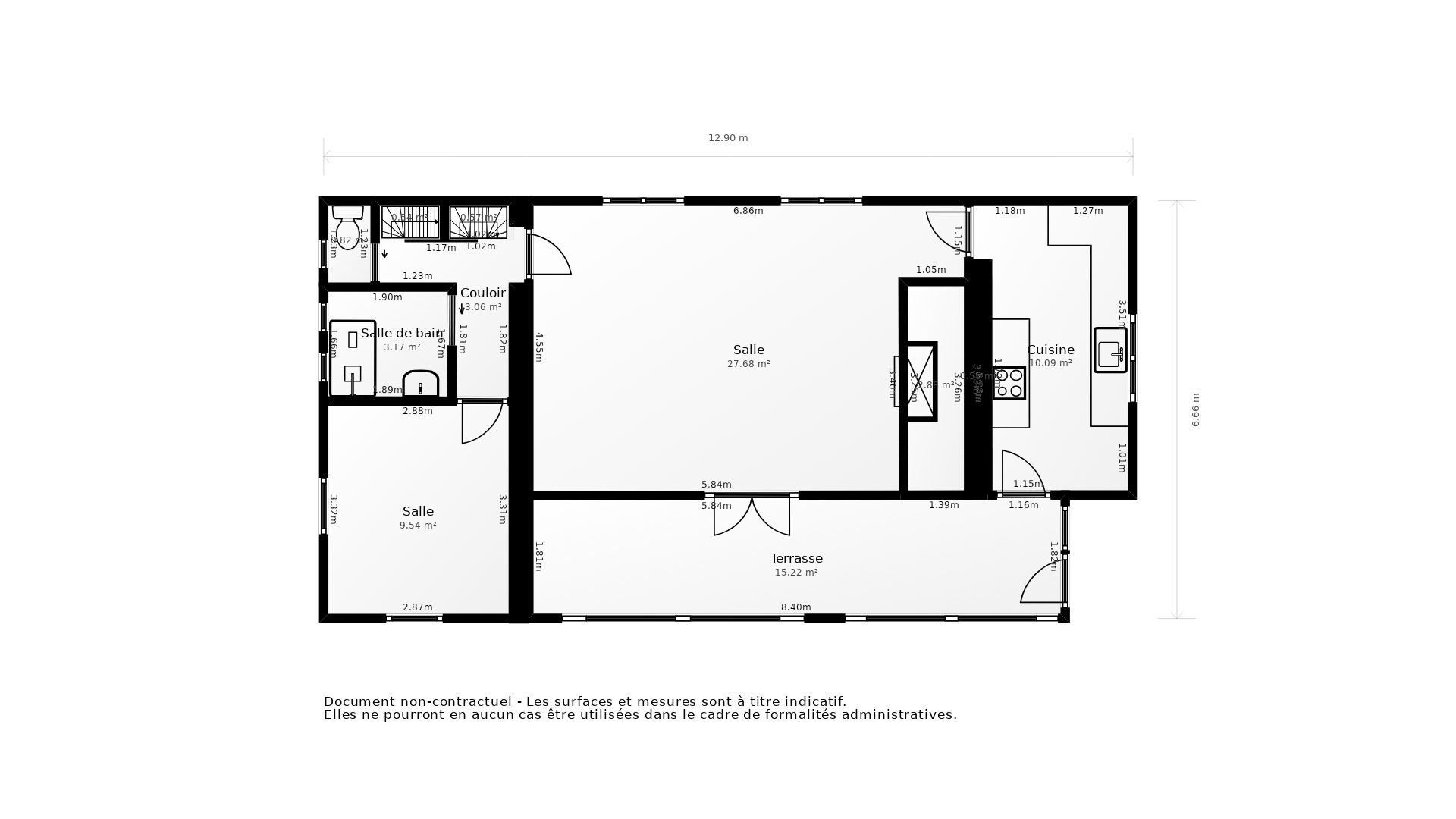 Vente Maison PRAYSSAC - 5 pièces - 90 m² - (46220)