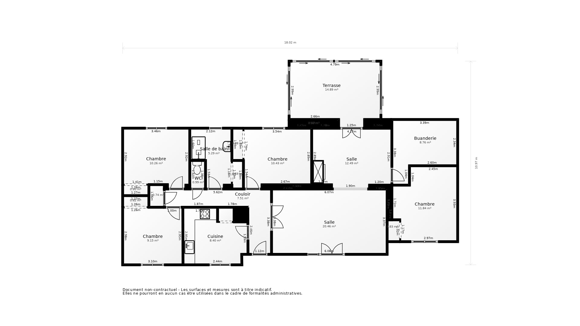 Vente Maison MONTECH - 5 pièces - 100 m² - (82700)