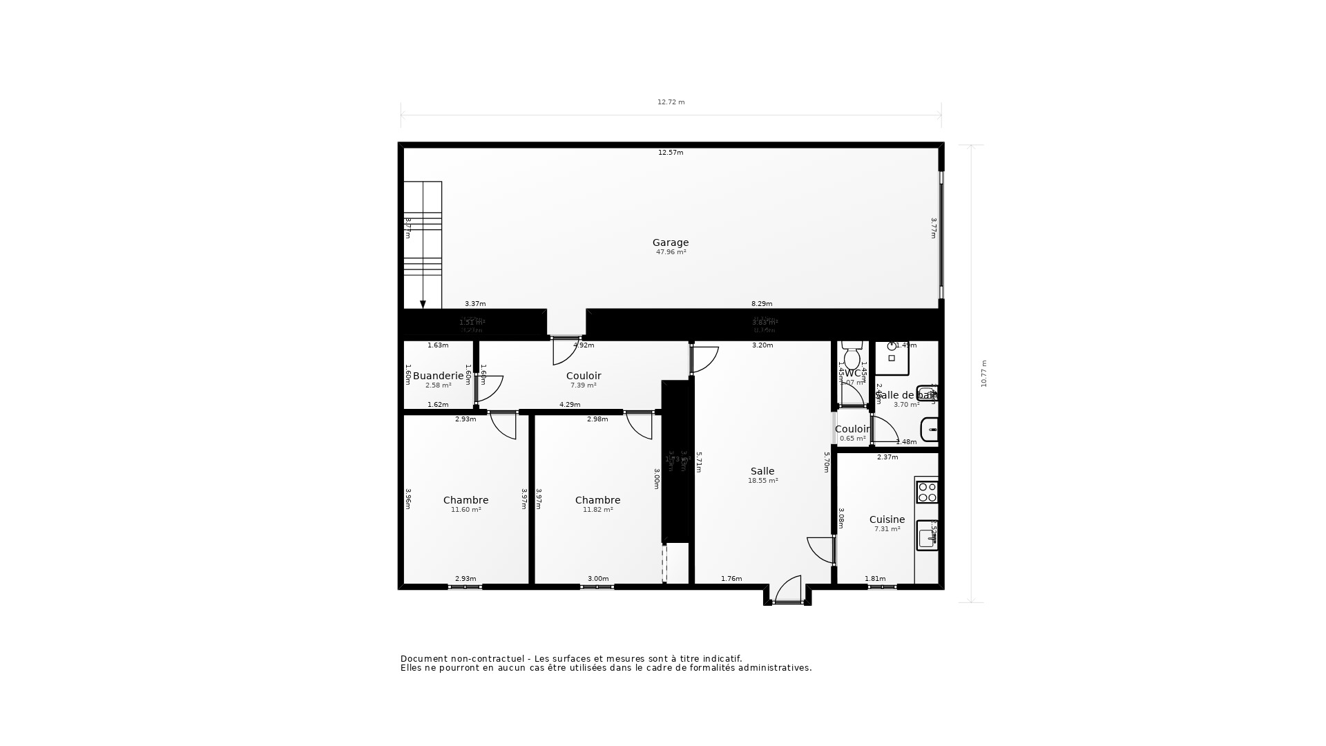 Vente Maison CHAMOUILLAC - 5 pièces - 99 m² - (17130)