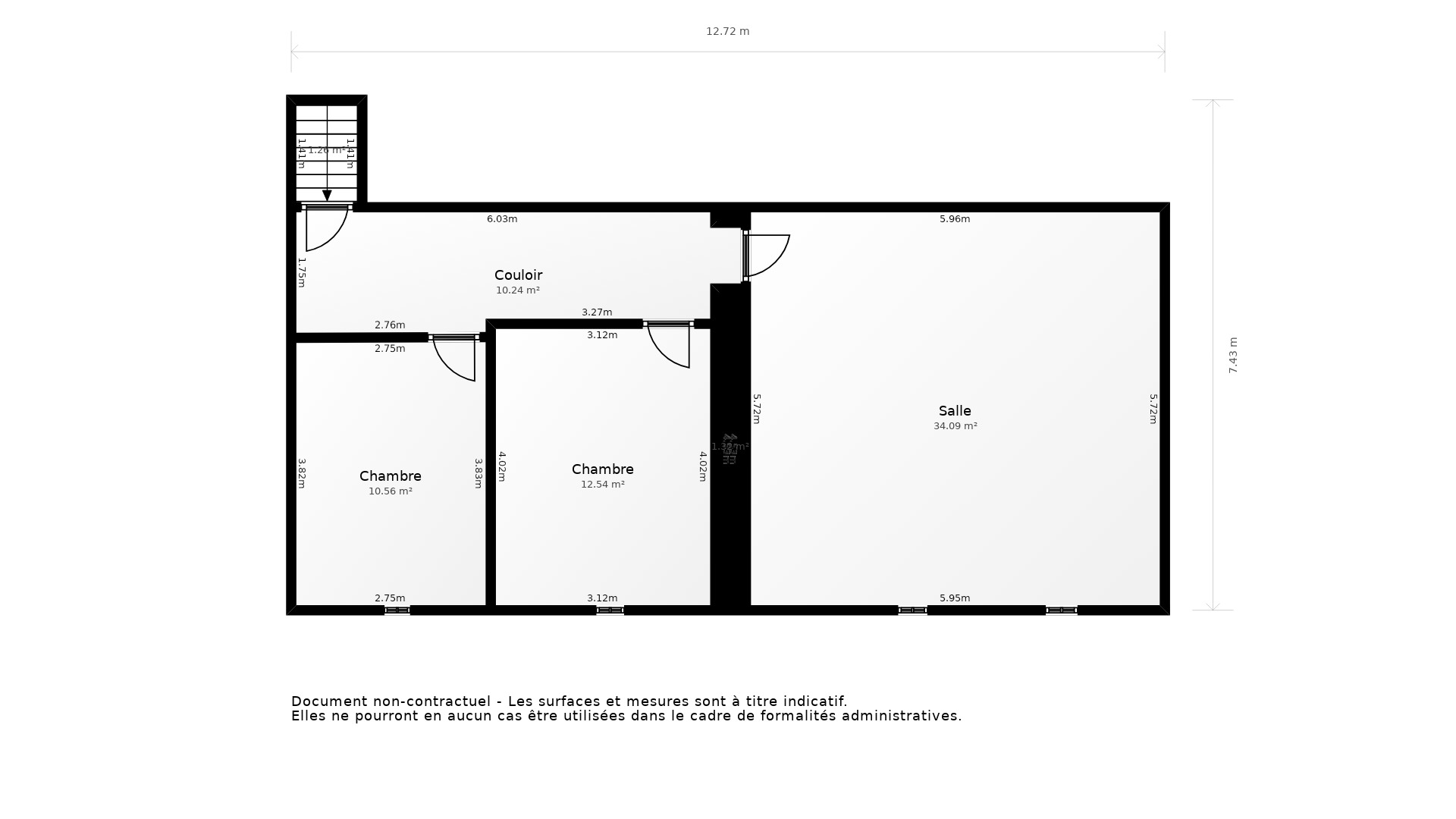 Vente Maison CHAMOUILLAC - 5 pièces - 99 m² - (17130)