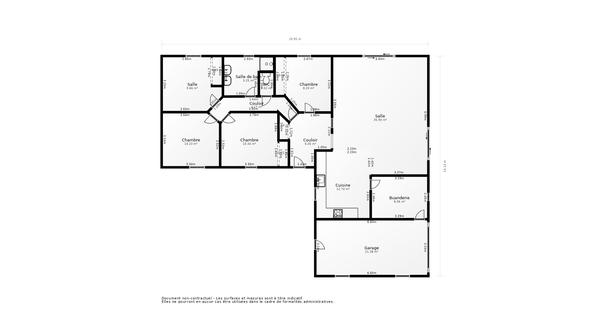 Vente Maison JARNAC - 5 pièces - 125 m² - (16200)