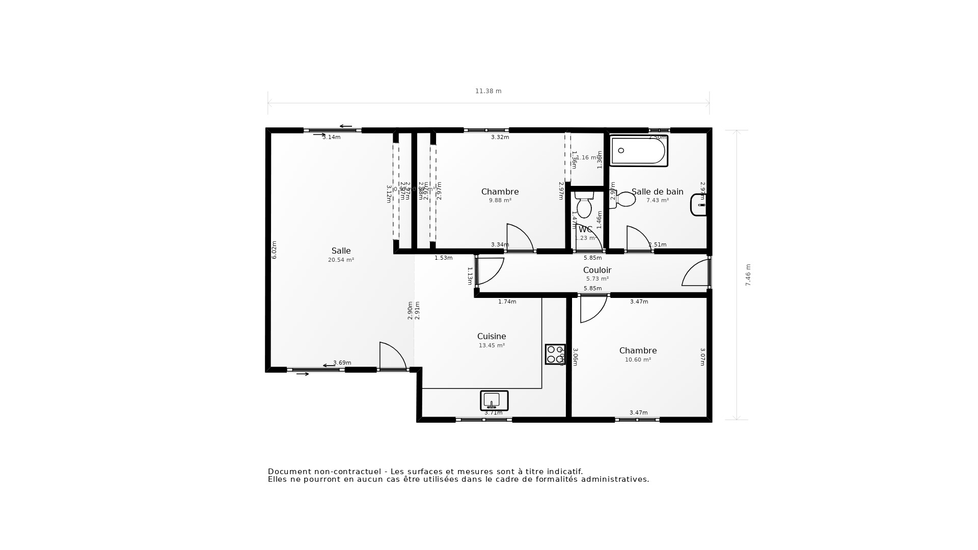 Vente Maison CUBLAC - 3 pièces - 70 m² - (19520)